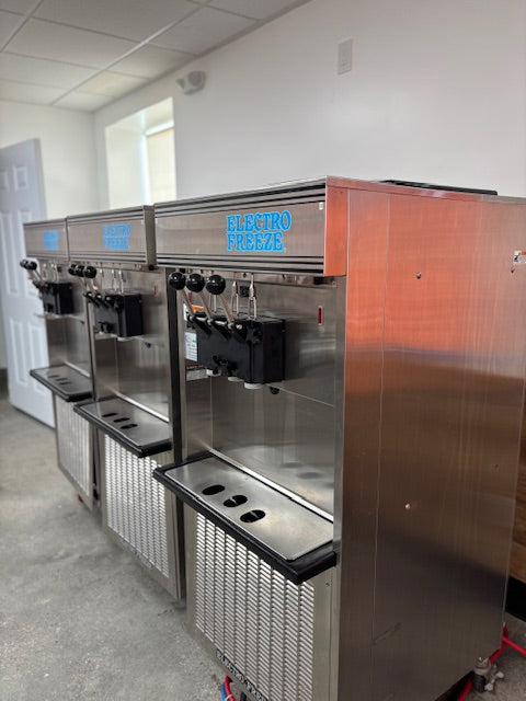 Three (3) 2010 Electro Freeze 56TF-132 3ph water