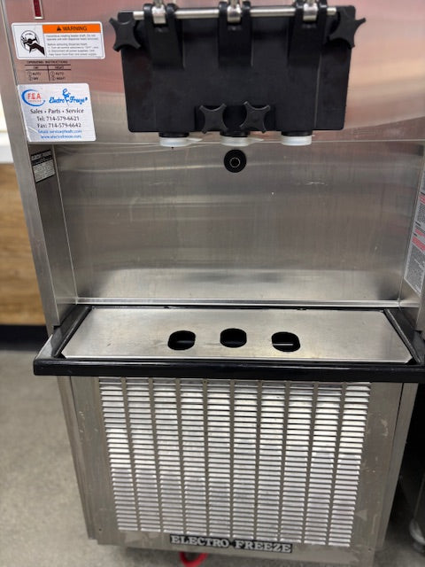 Three (3) 2010 Electro Freeze 56TF-132 3ph water