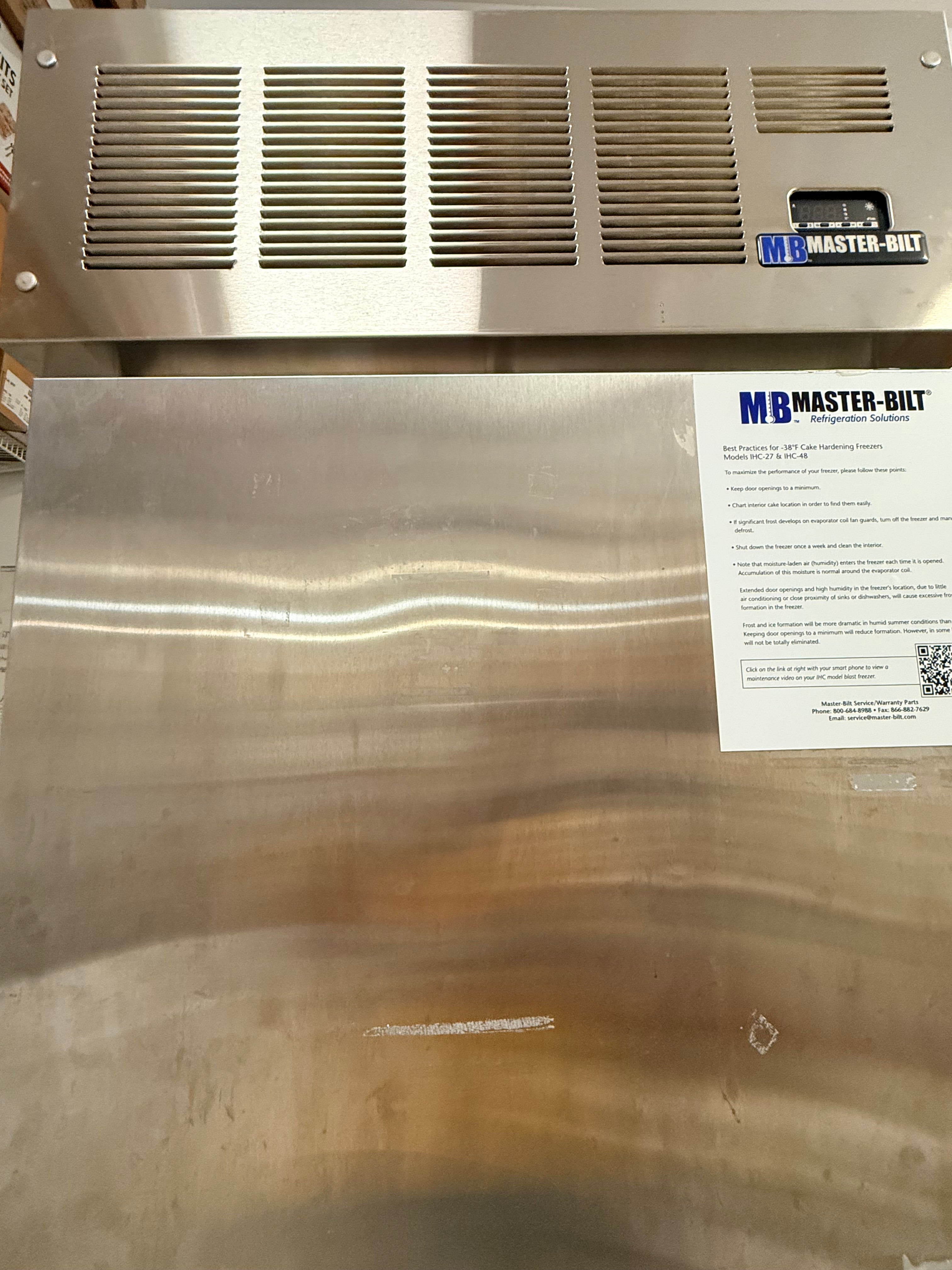 2017 Master Bilt IHC27 Hardening Cabinet