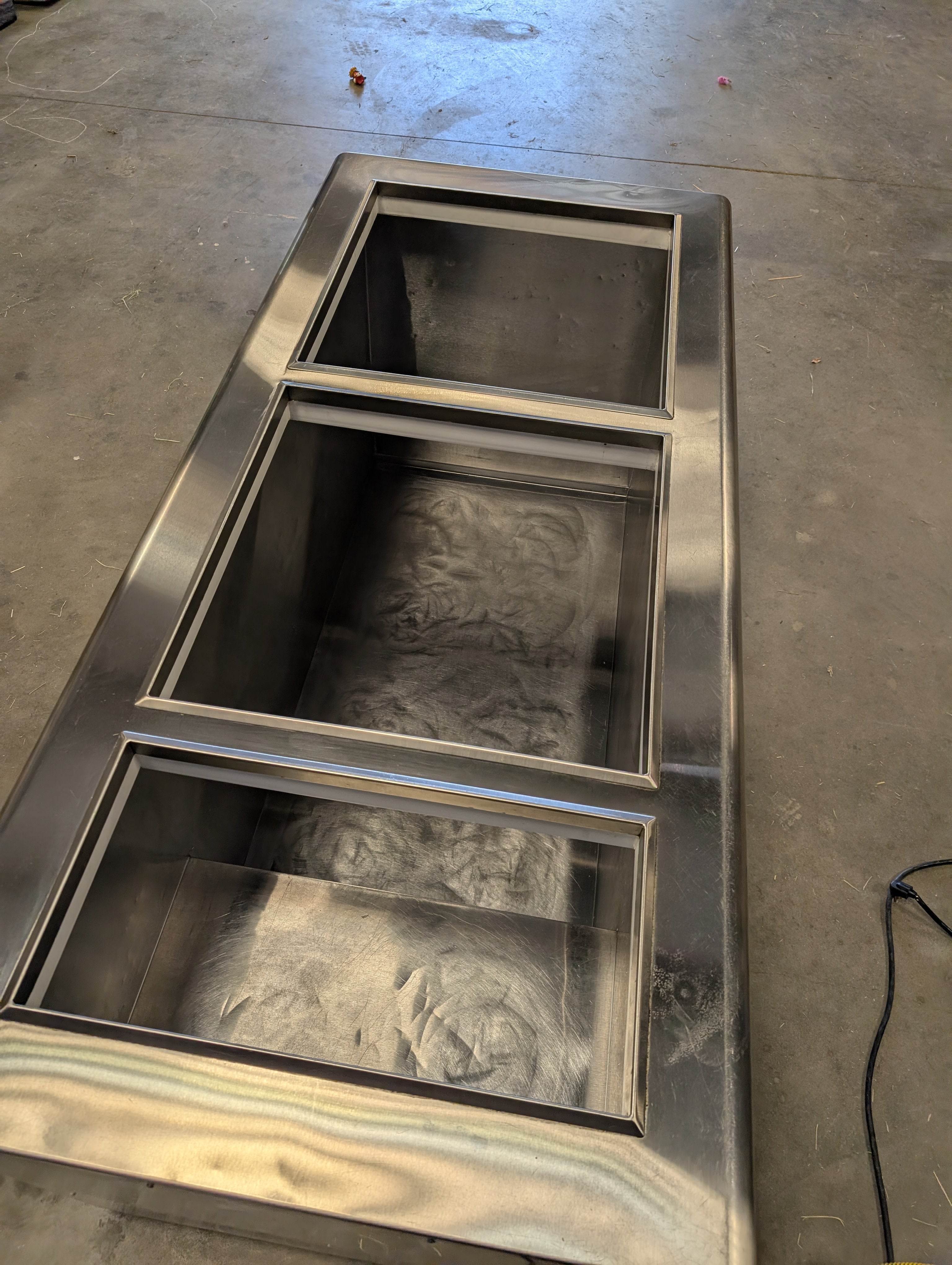 Used 2018 Nelson BD10 Dipping Cabinet Flip Lids