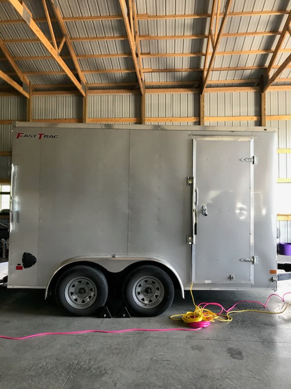 2021 Wells Cargo 7'x 12' Custom Ice Cream Trailer
