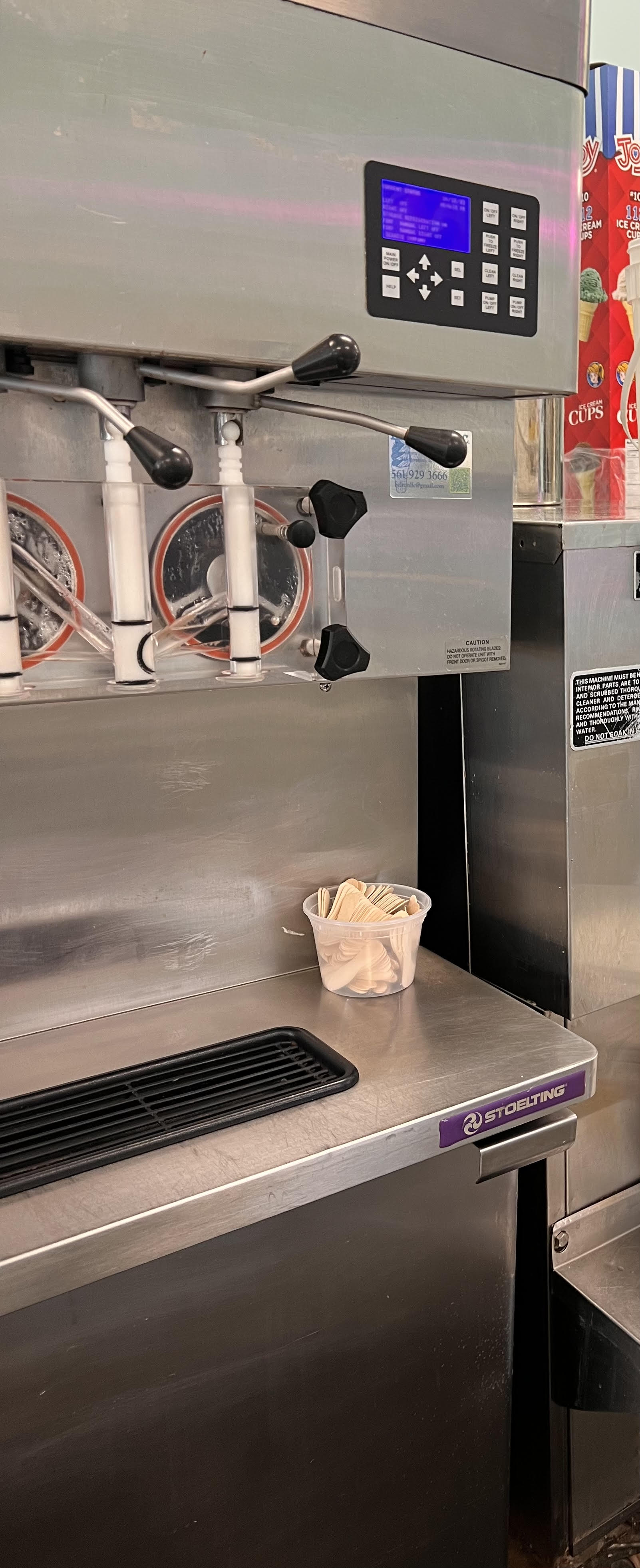2012 Stoelting Dairy Queen Spec Ice Cream Machine model DQU431 3ph air w warranty (shipping is extra, check or wire payment only)