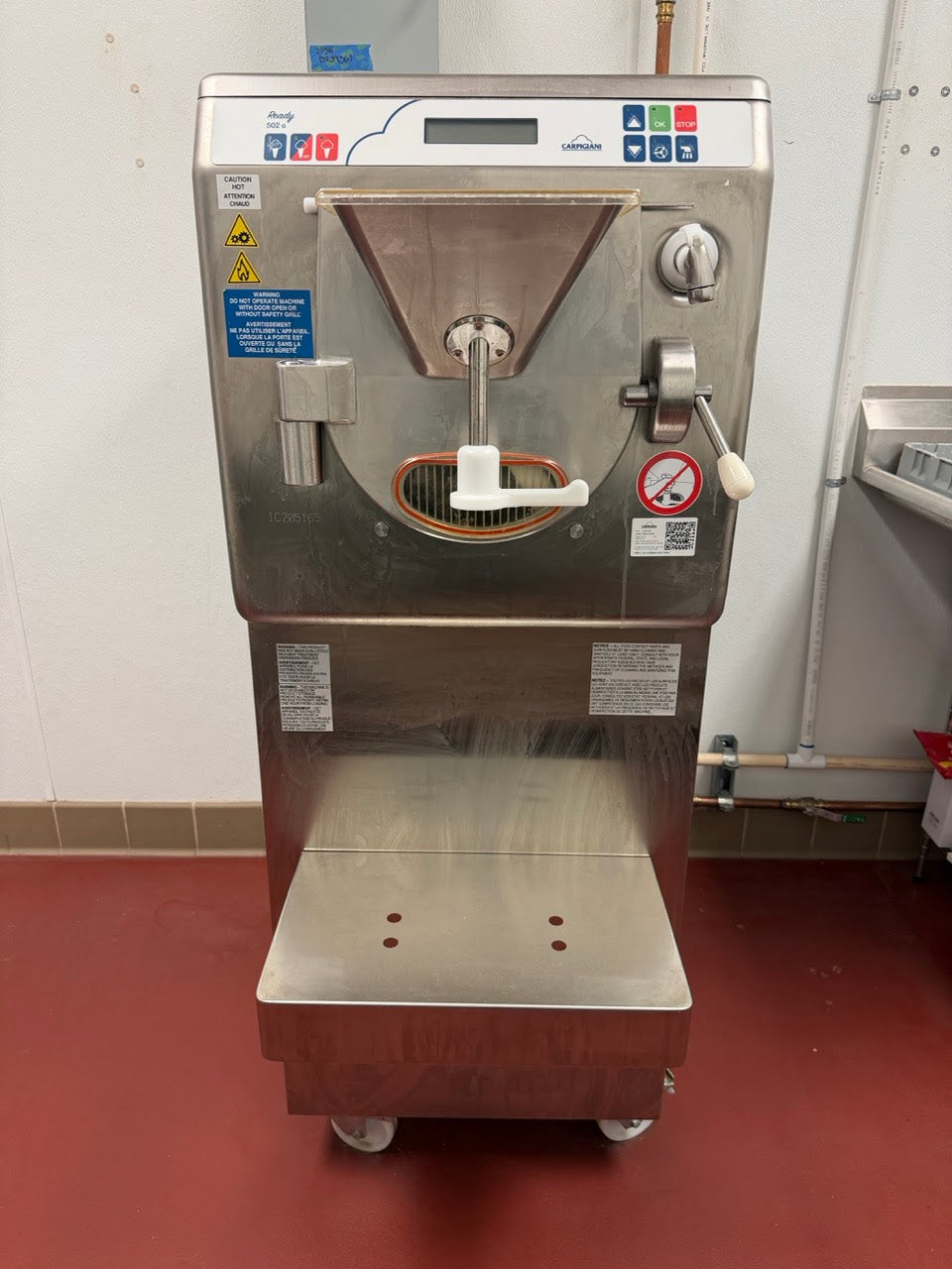 2024 Carpigiani Ready 502G + Blast Freezer + Extra Pint Door