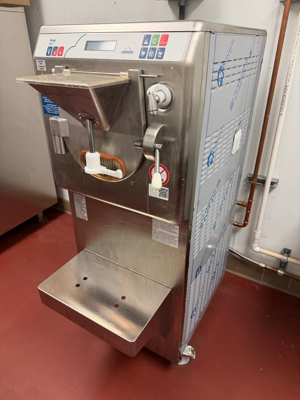 2024 Carpigiani Ready 502G + Blast Freezer + Extra Pint Door