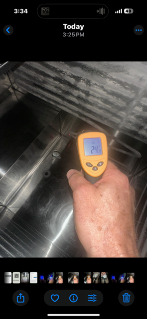 2014 Nelson BD6-CE-03 Dip Cart with sink and canopy 1ph air