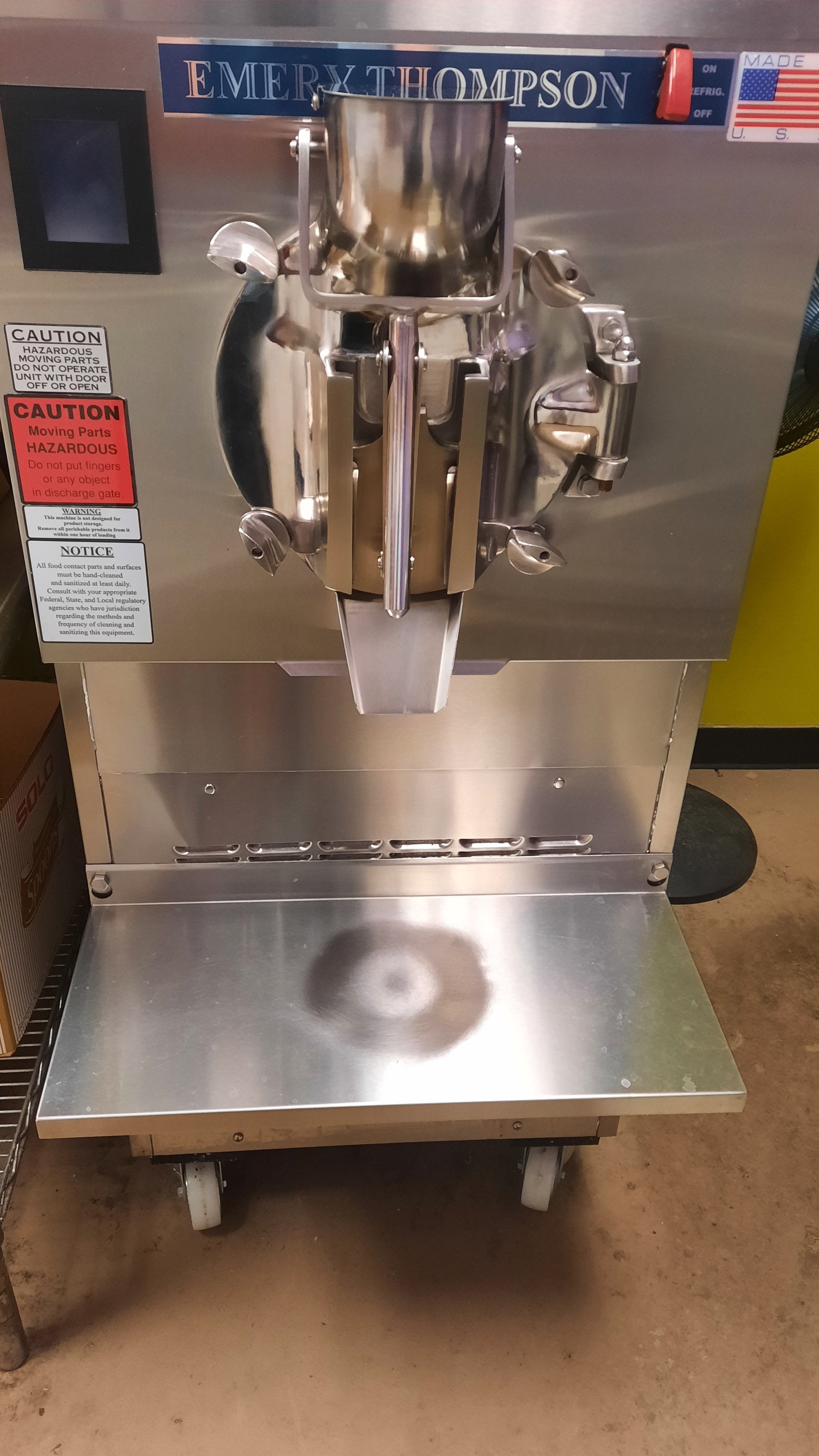 2015 Emery Thompson 24LA-IOC 1PH AIR 24 quart Batch Freezer - Batch Freezers - TurnKeyParlor.com