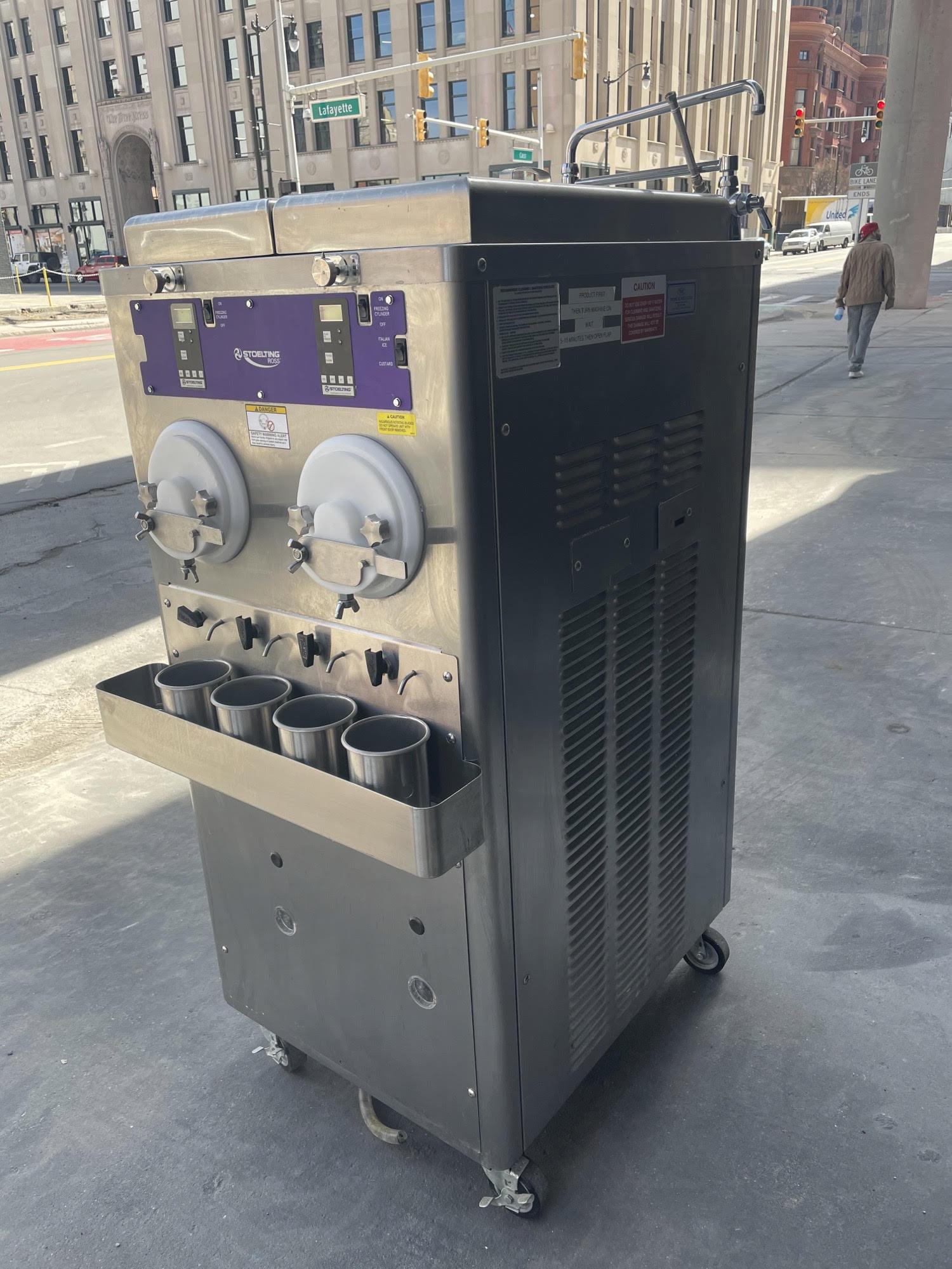 2018 Ross Stoelting M202 Double Barrel Custard Machine