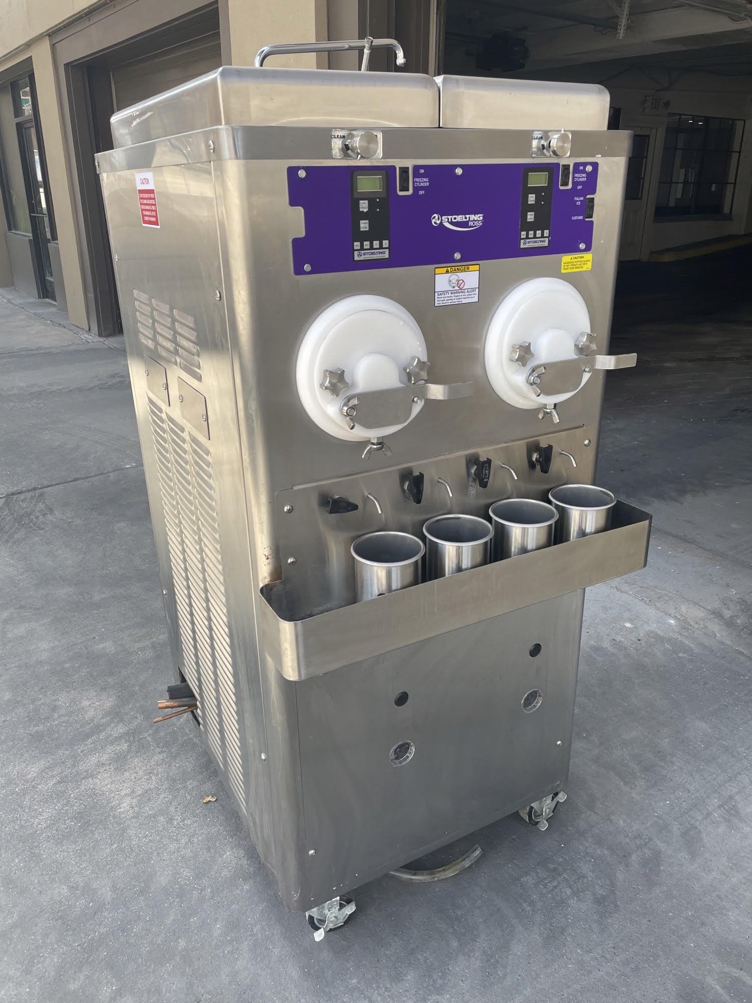 2018 Ross Stoelting M202 Double Barrel Custard Machine