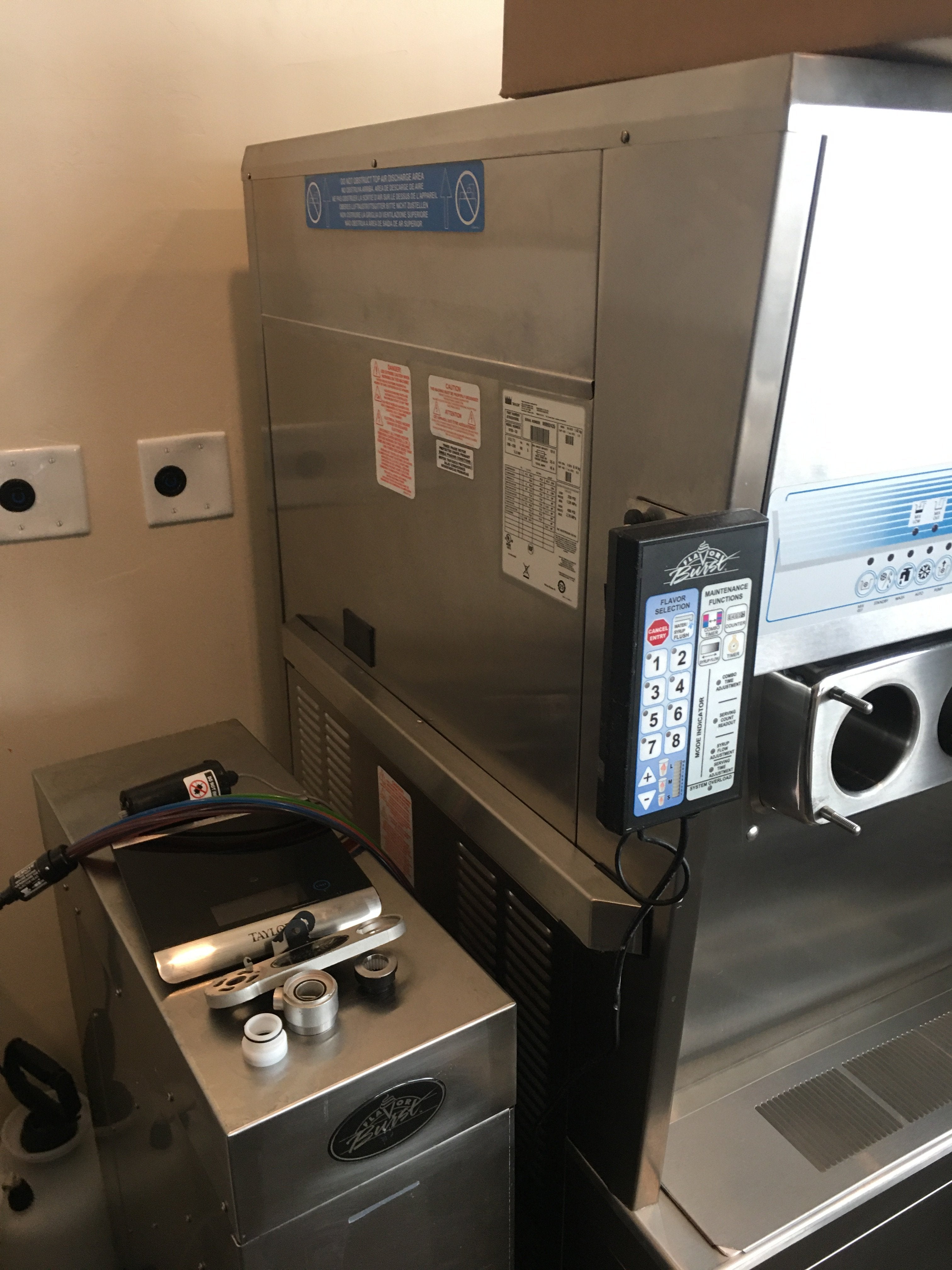 2019 Taylor 8756 3PH Water Cooled Barely Used