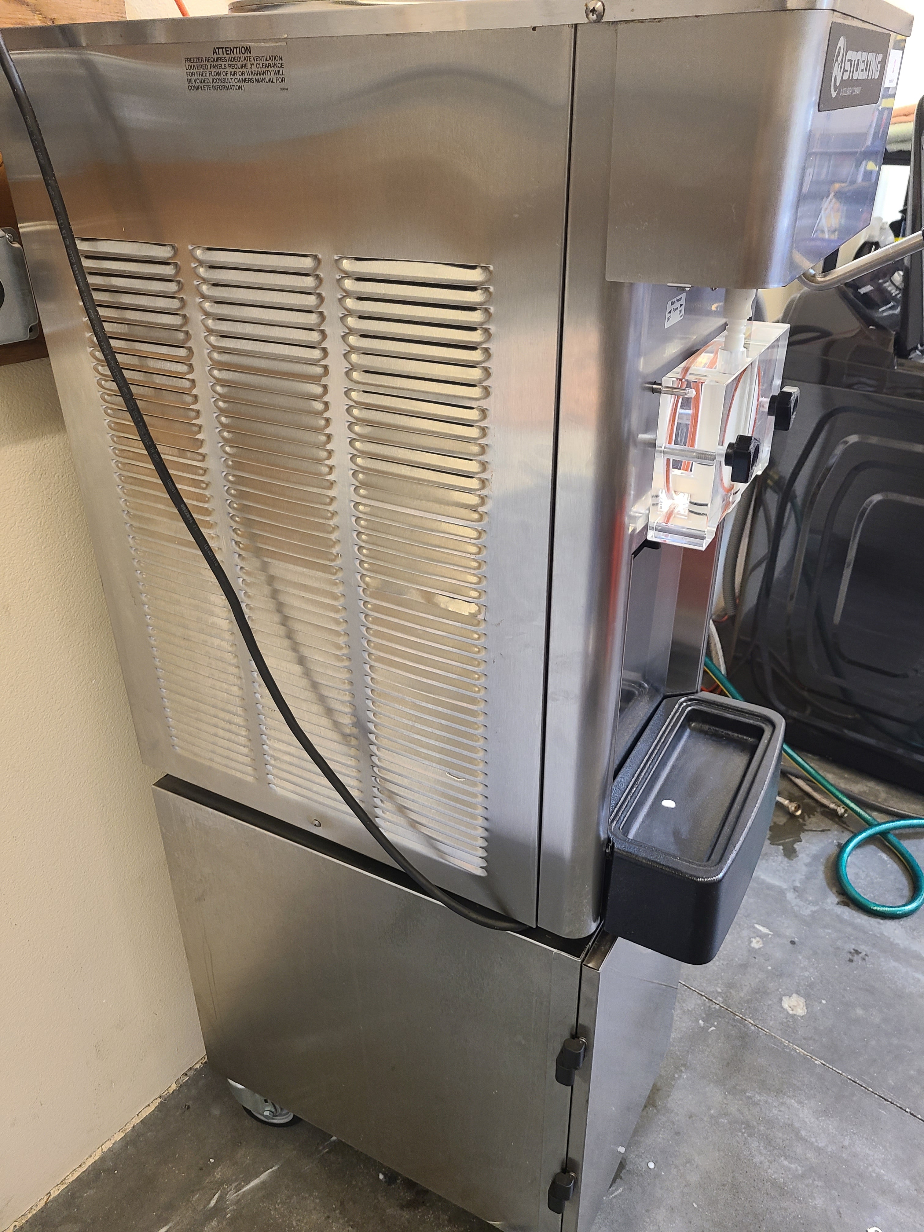 2019 Stoelting F111 used single flavor ice cream machine