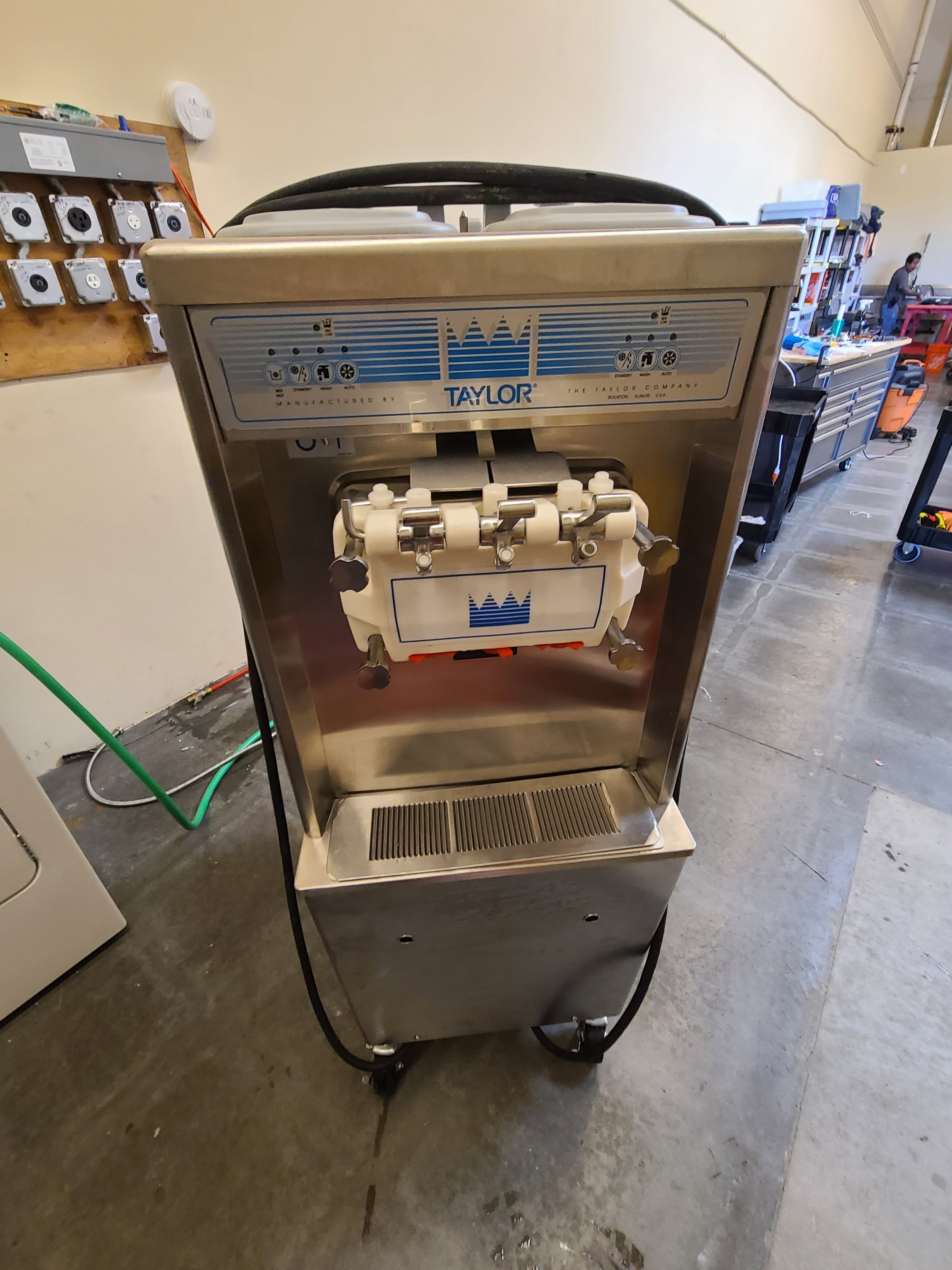 taylor water cooled soft serve