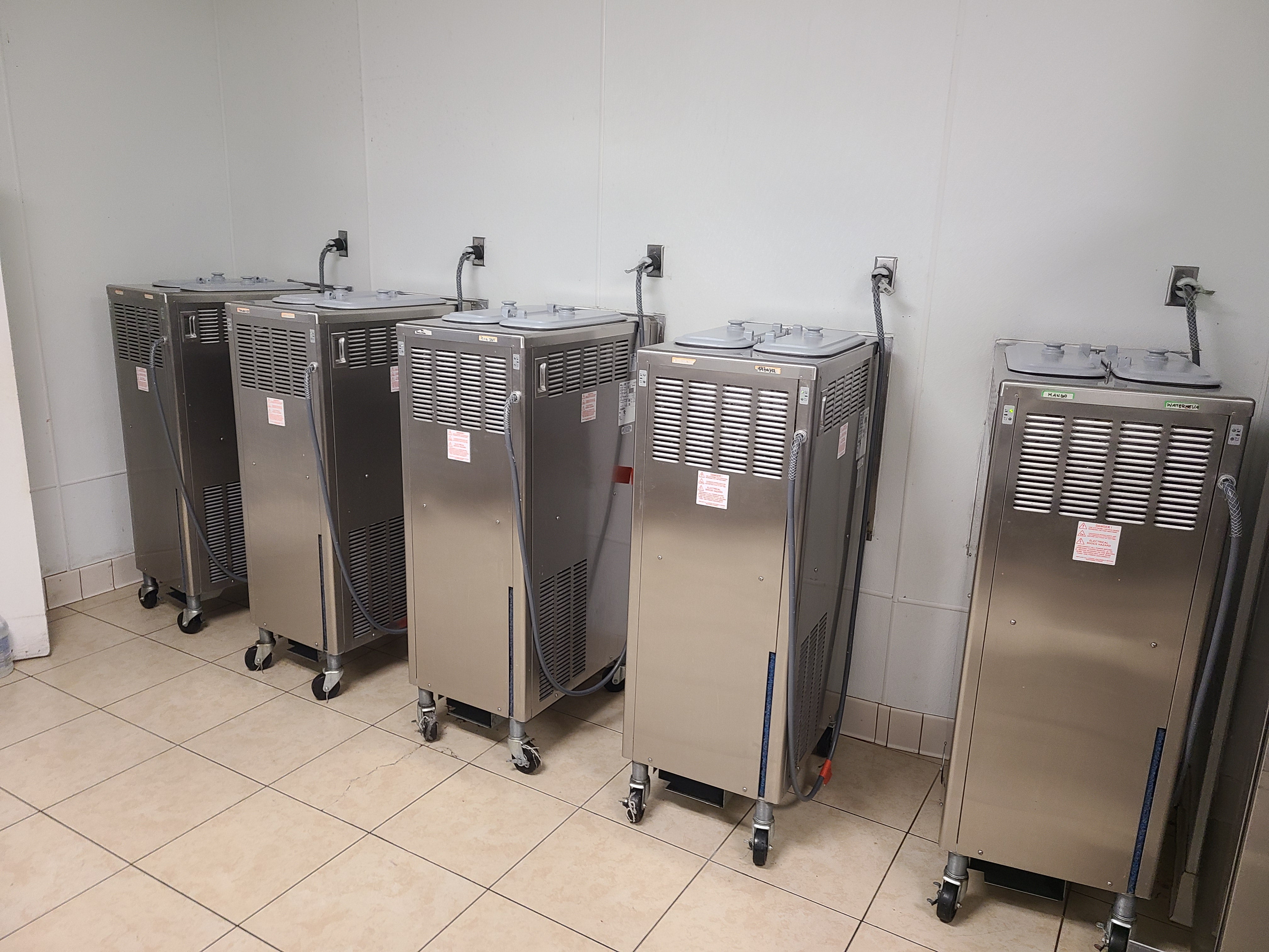 5 Taylor Machine Full Store Deal 3ph air cooled 791-33