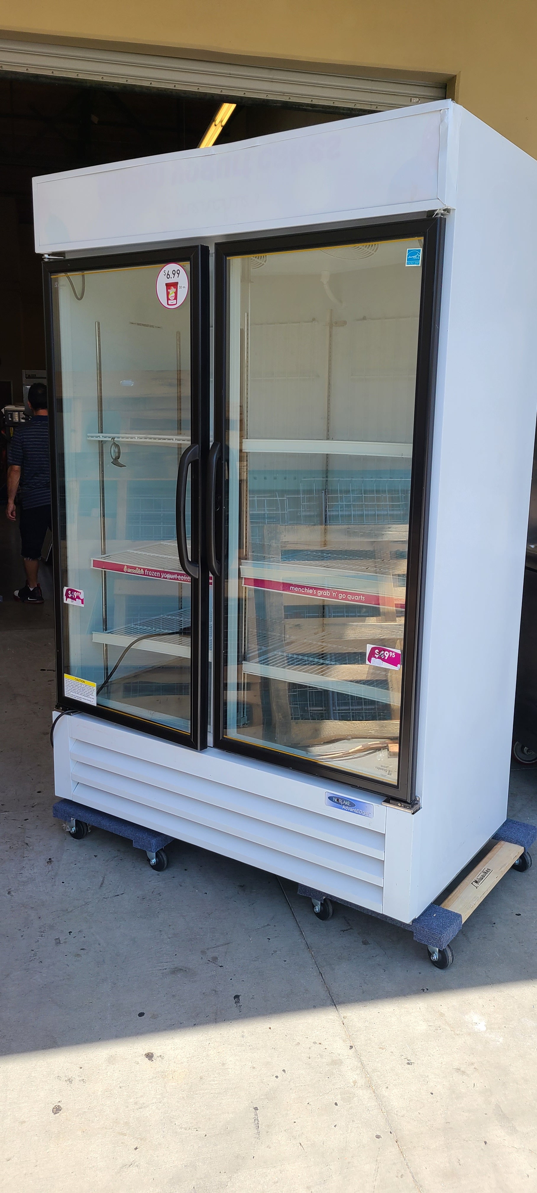 2015 Two door Norlake Freezer NLGFP48-HG-W