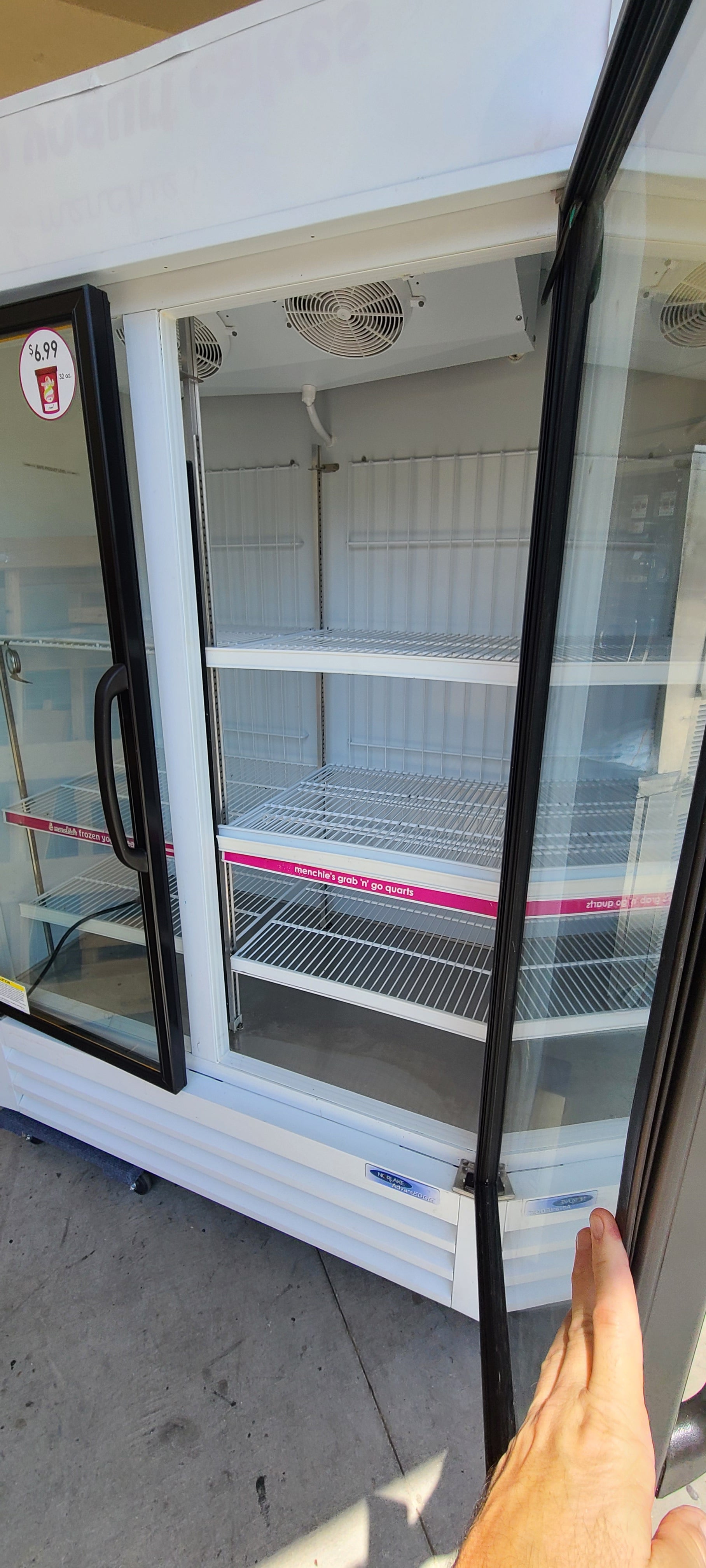2015 Two door Norlake Freezer NLGFP48-HG-W