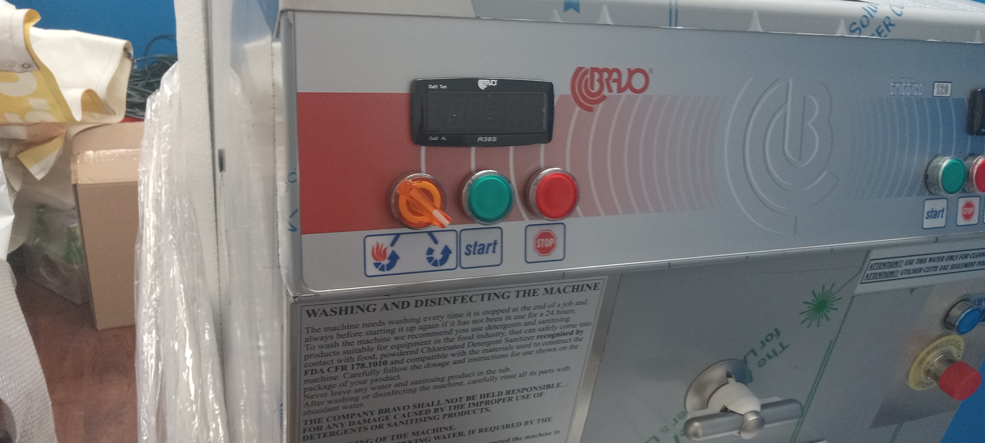 2021 Never Used Bravo Trittico 120 3ph water cooled