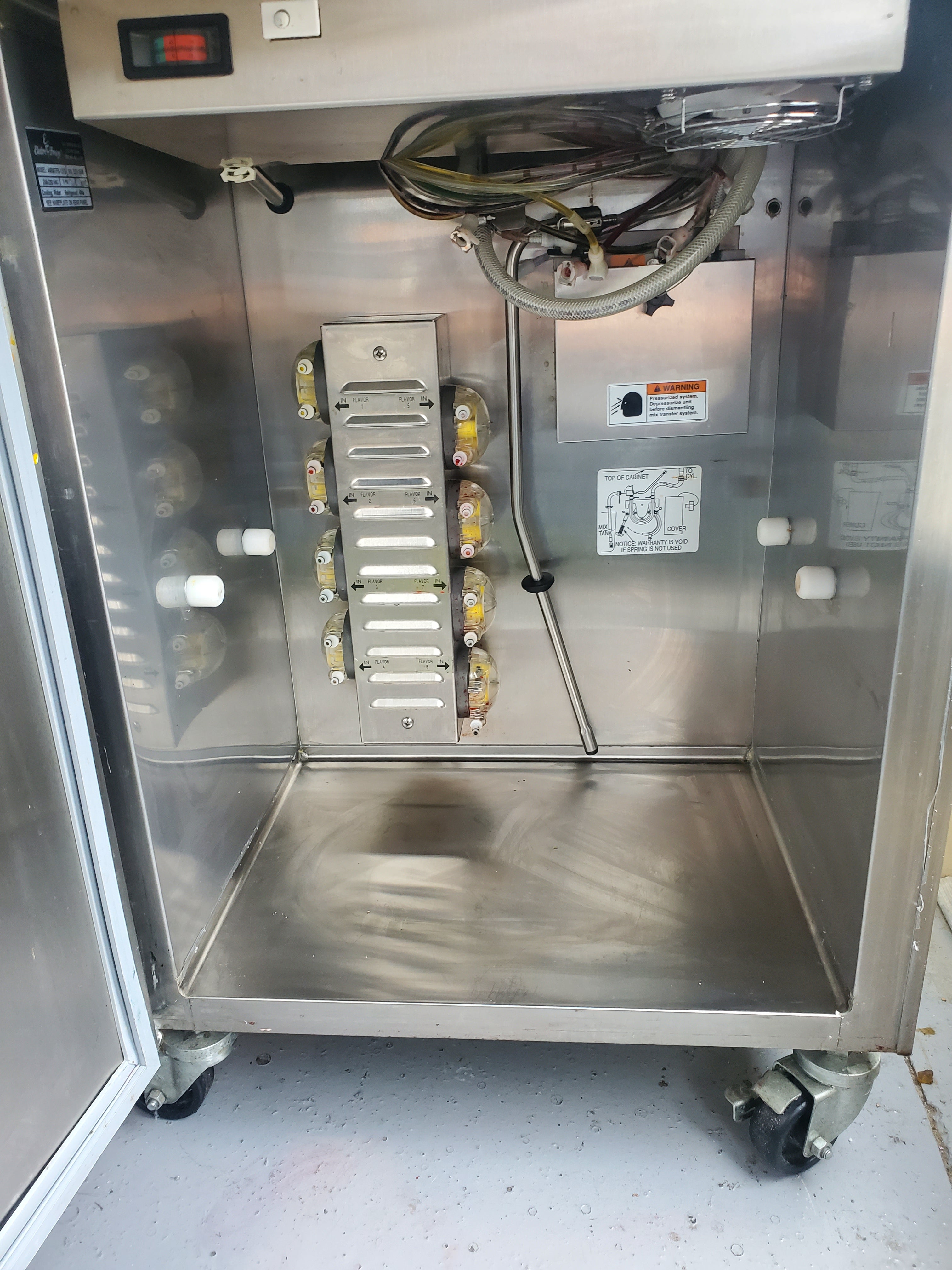 2016 1ph water 9 Flavor Electrofreeze 44-RMTFB - Fuzionate