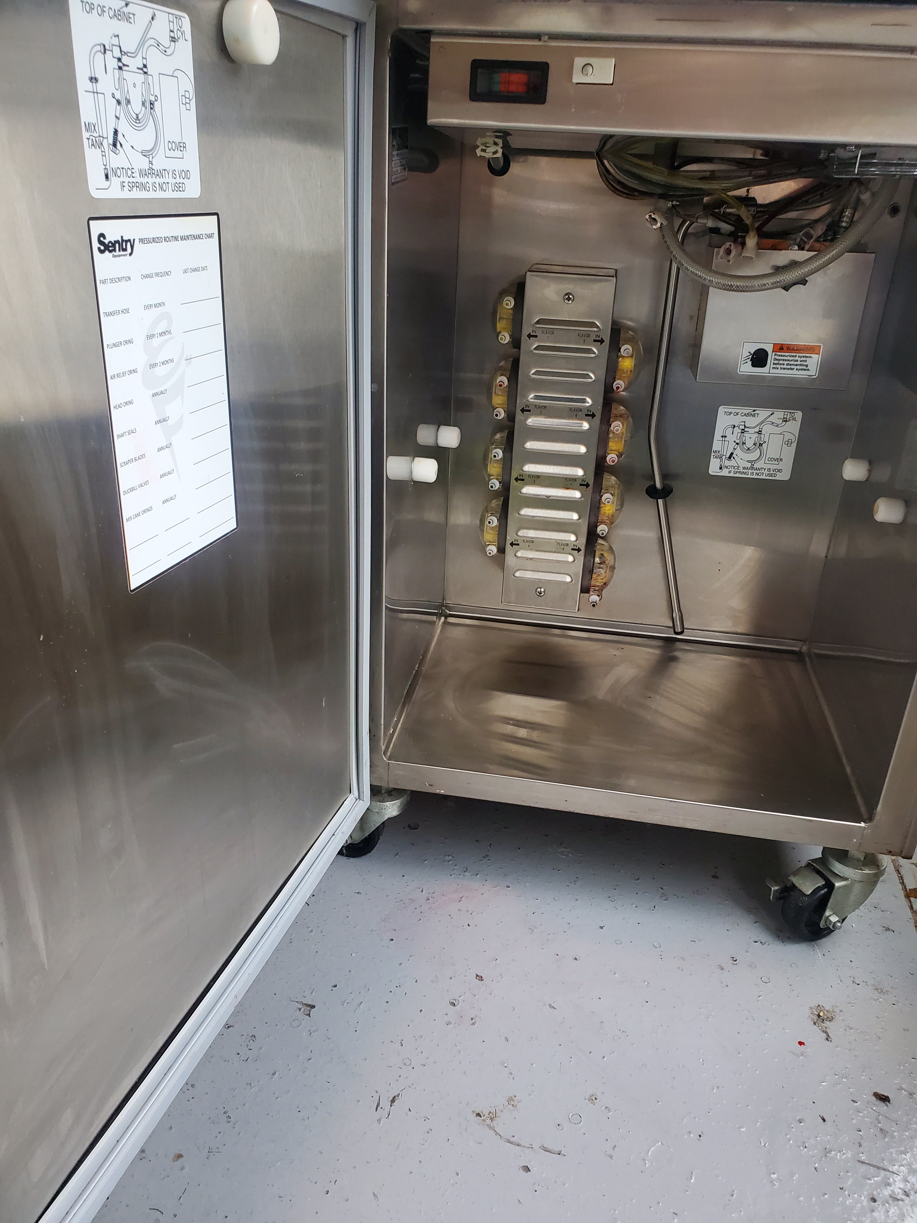 2016 1ph water 9 Flavor Electrofreeze 44-RMTFB - Fuzionate