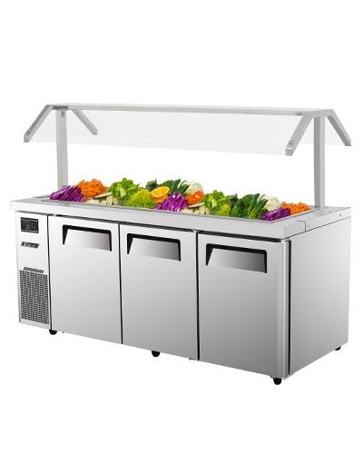 30 Topping Refrigerated Island topping bar