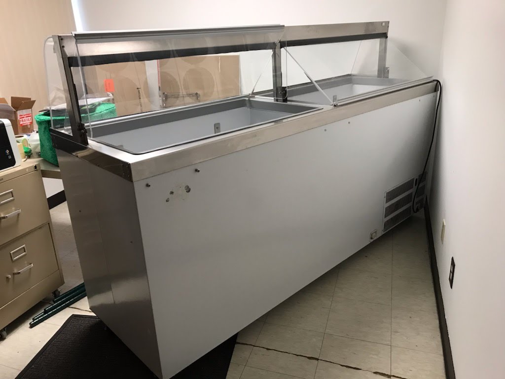 2017 Masterbilt DD88 Sixteen Flavor Dipping Cabinet with Ropak System