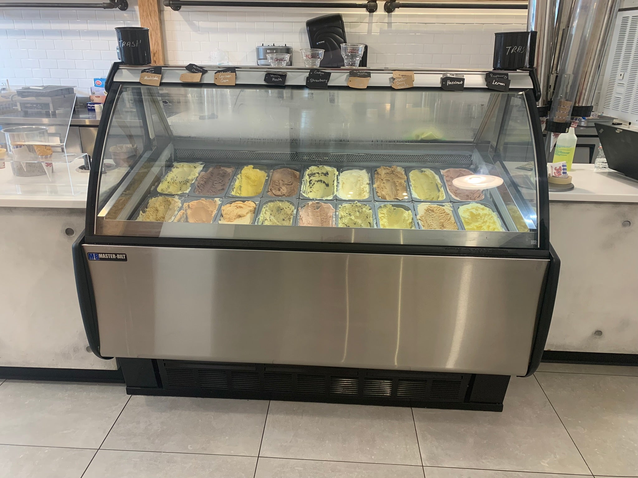 2018 Masterbilt 18 pan High End Gelato Case