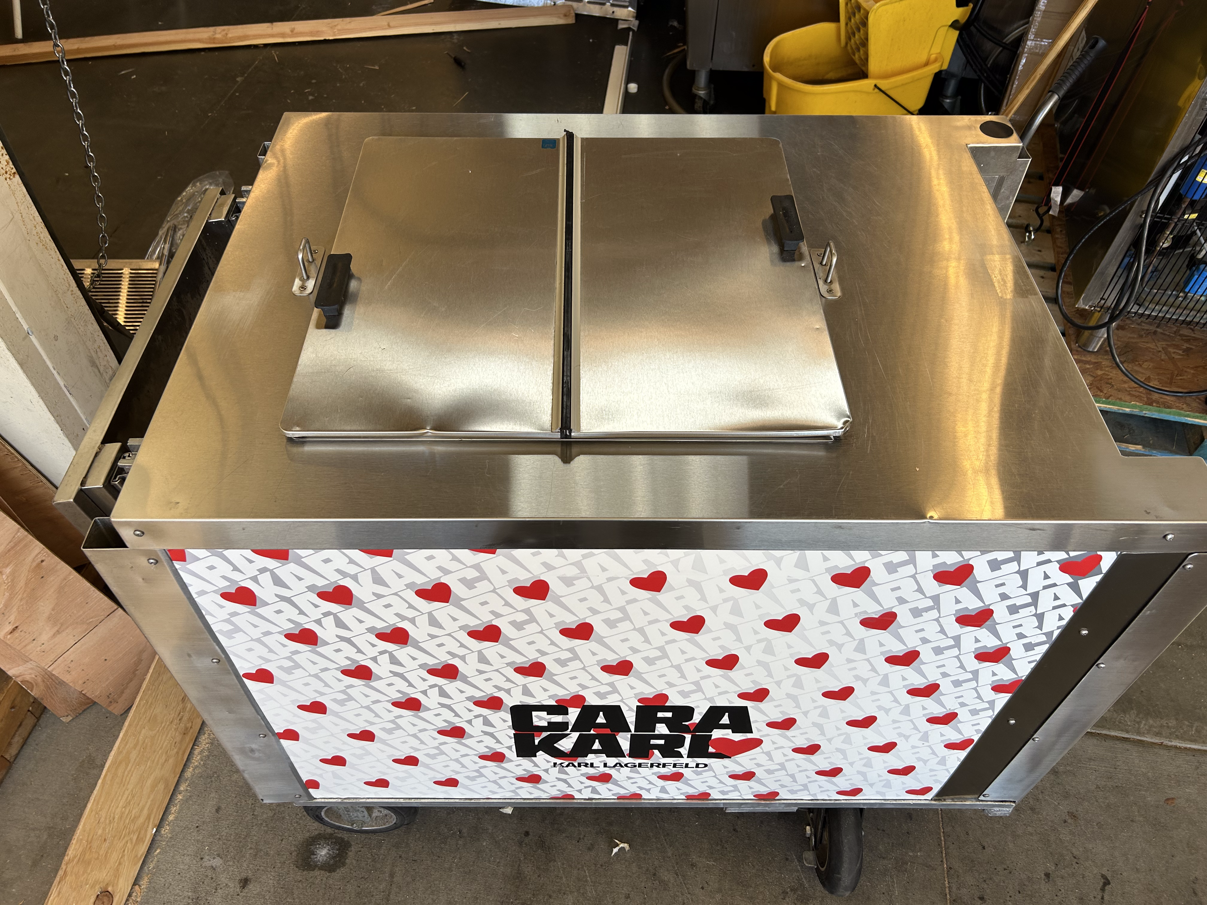 2017 Nelson Ice Cream Push Cart C4431R-CP (BDC8 build) w/ Canopy