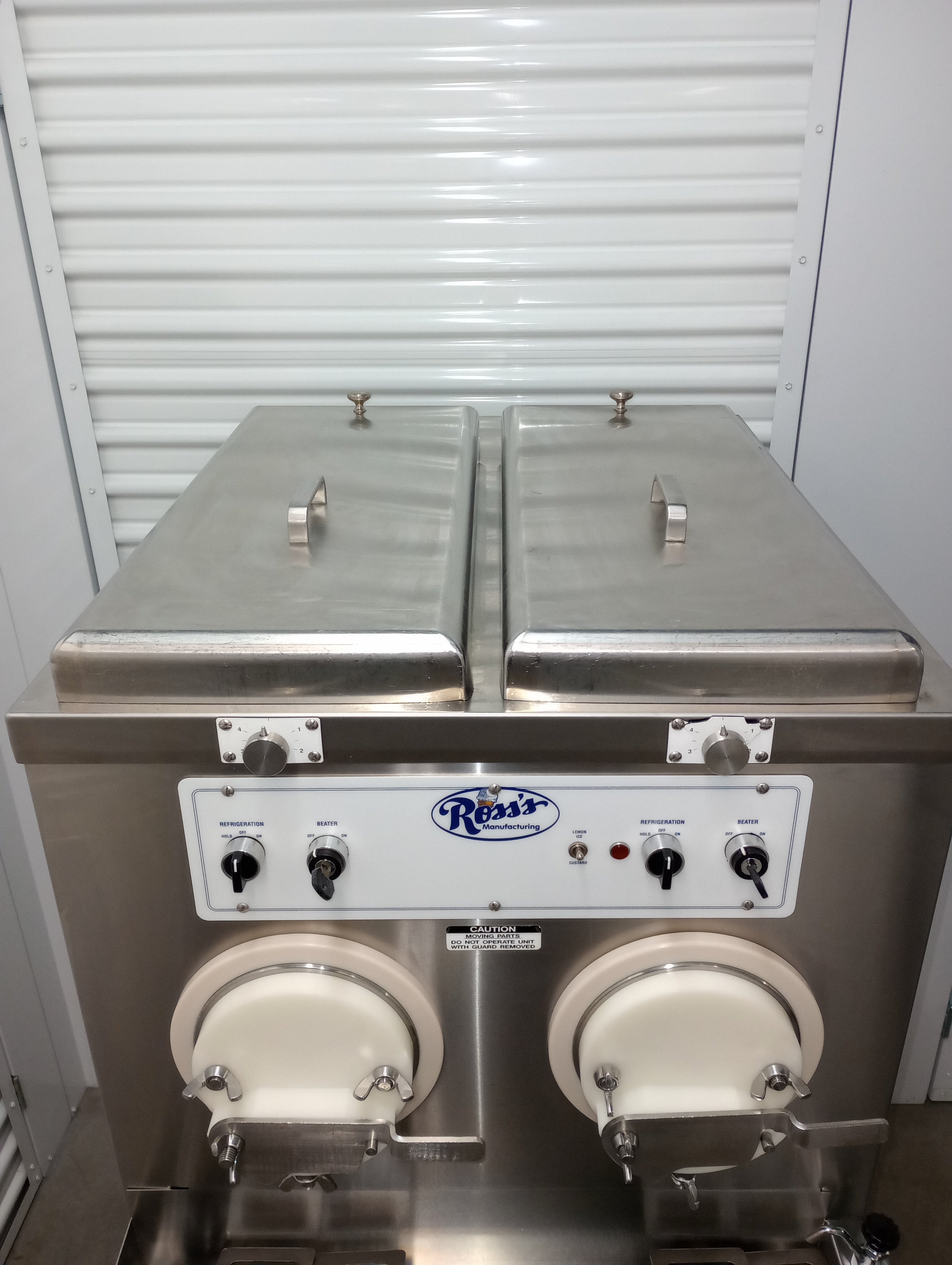 ROSS M202-A 3ph Water Cooled 2 Barrel Custard Batch Freezer w/ Warranty