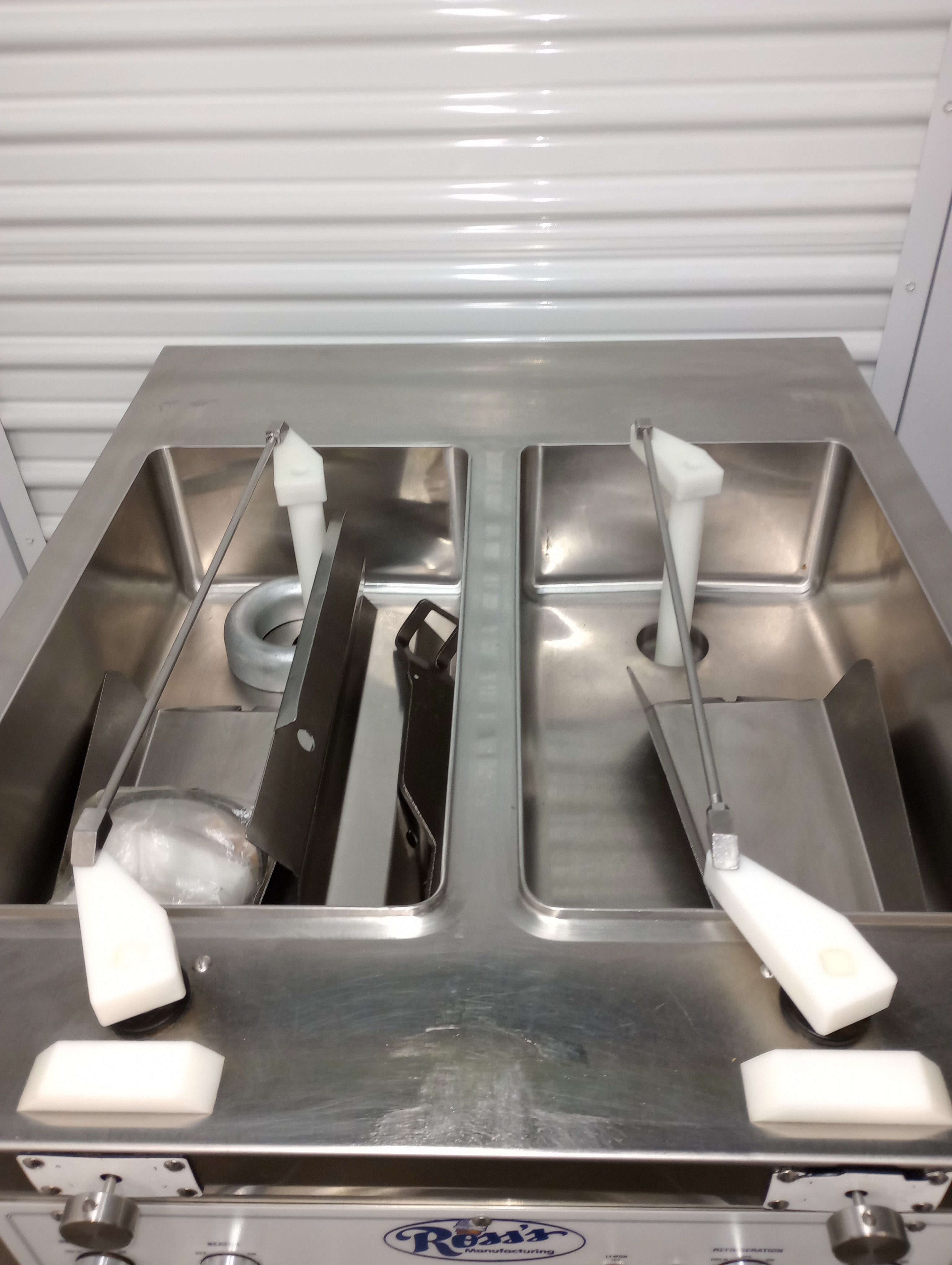 ROSS M202-A 3ph Water Cooled 2 Barrel Custard Batch Freezer w/ Warranty