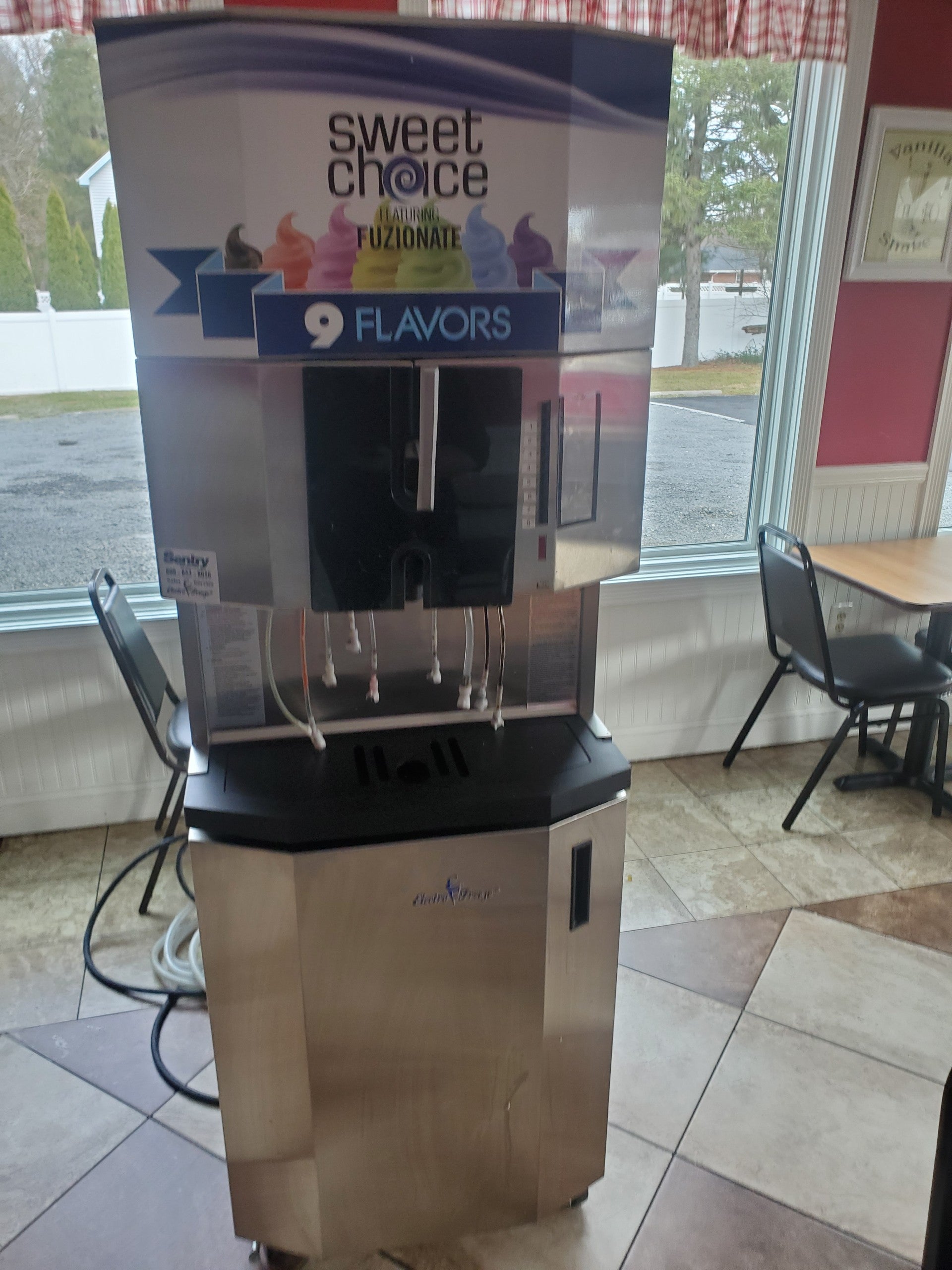 2016 1ph water 9 Flavor Electrofreeze 44-RMTFB - Fuzionate