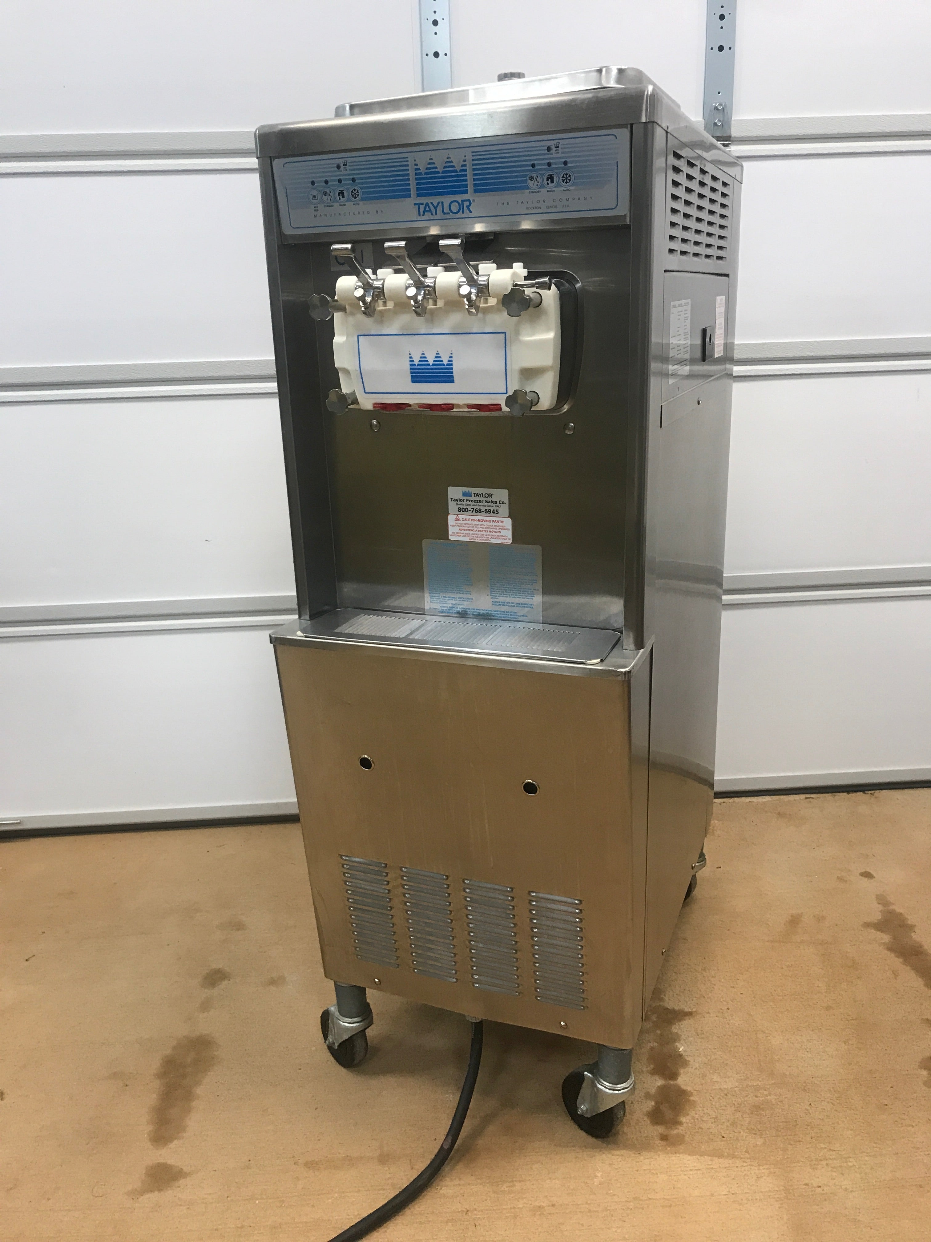 2012 Taylor 336-27 1ph Air Cooled Soft Serve Machine