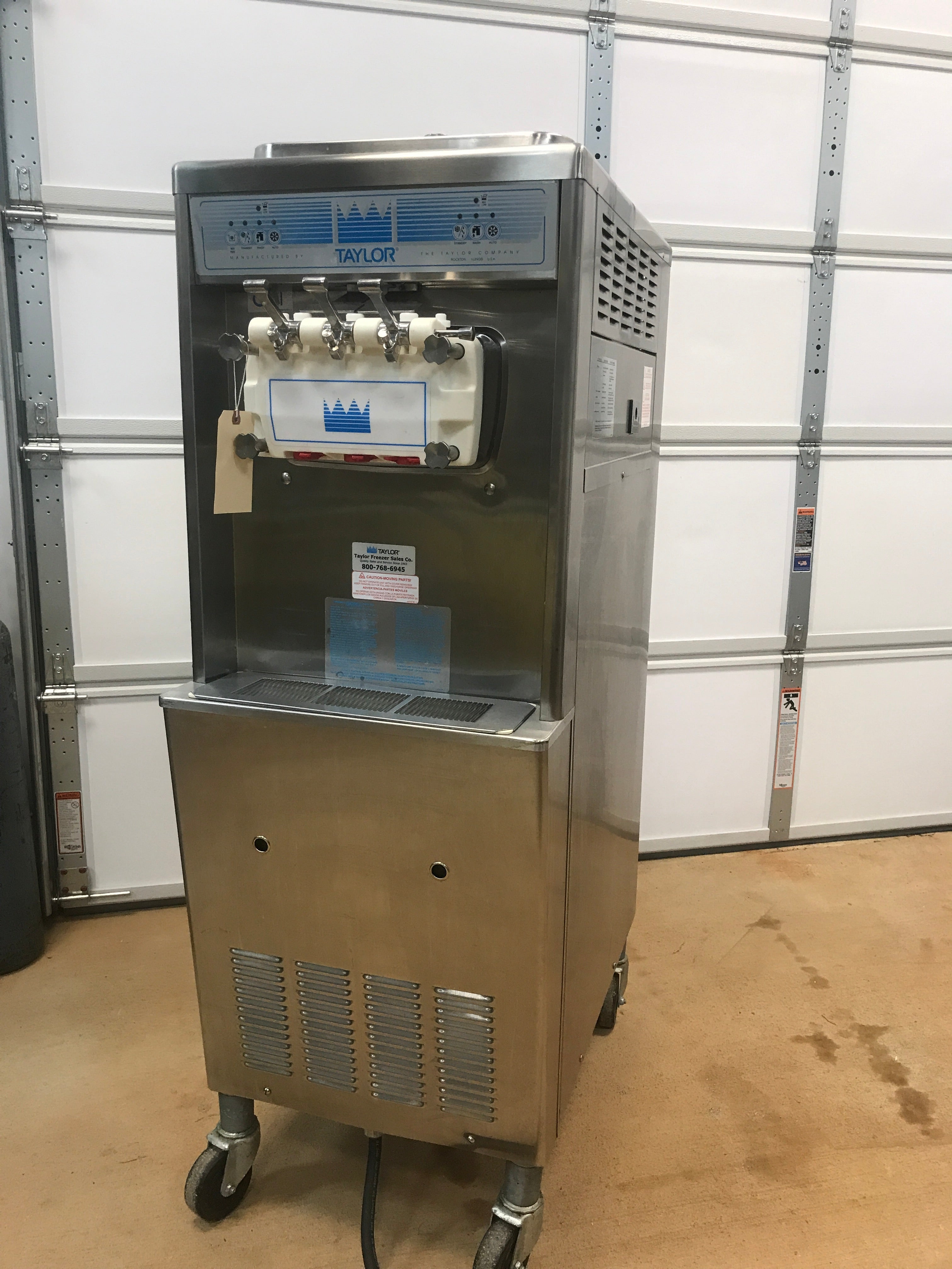 2012 Taylor 336-27 1ph Air Cooled Soft Serve Machine