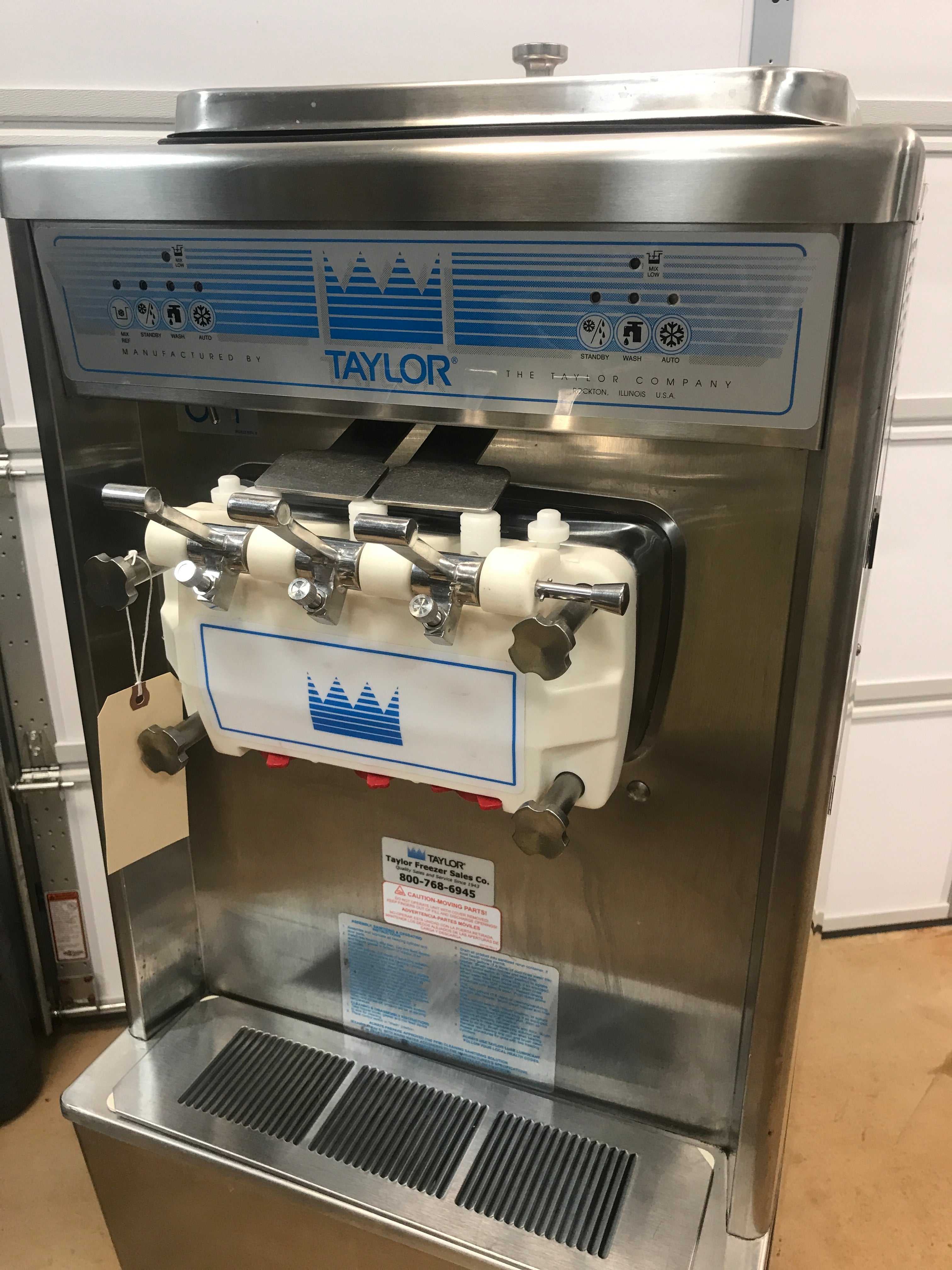 2012 Taylor 336-27 1ph Air Cooled Soft Serve Machine