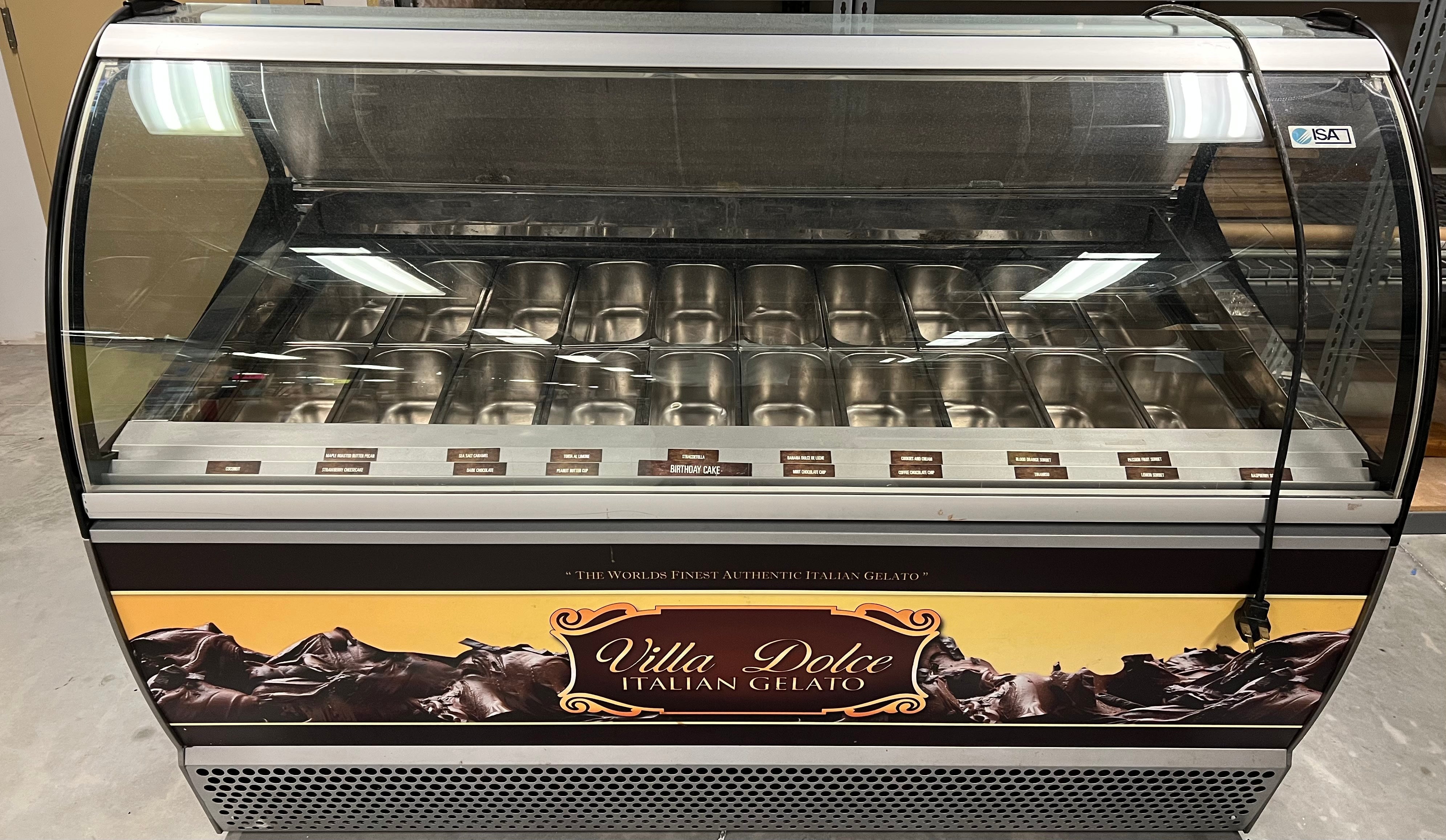 2014 ISA Millennium GELPRO 20 High End Gelato Case