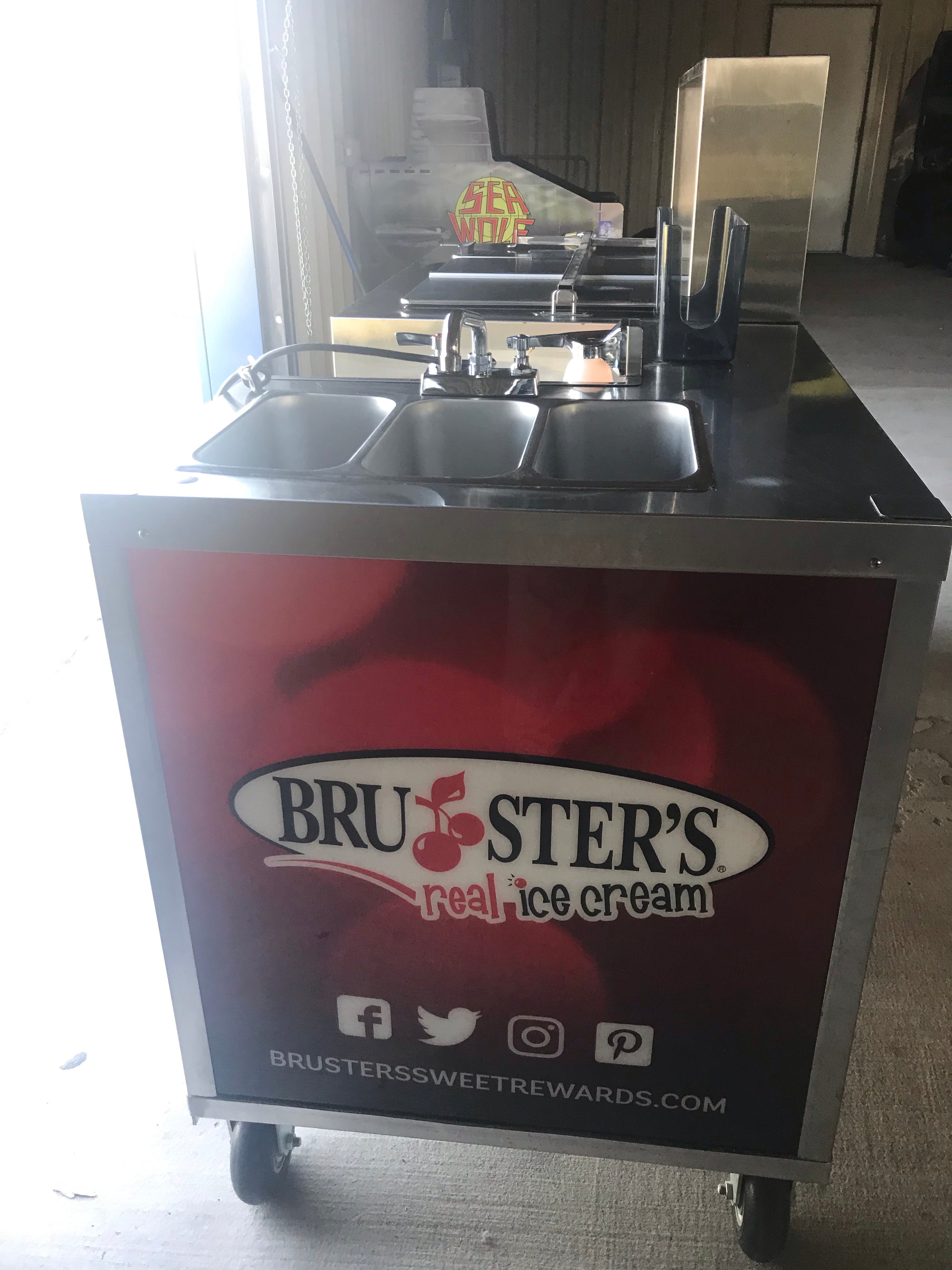 2017 Used Nelson BD6-CE-07 Cold Plate Push Cart with Sinks