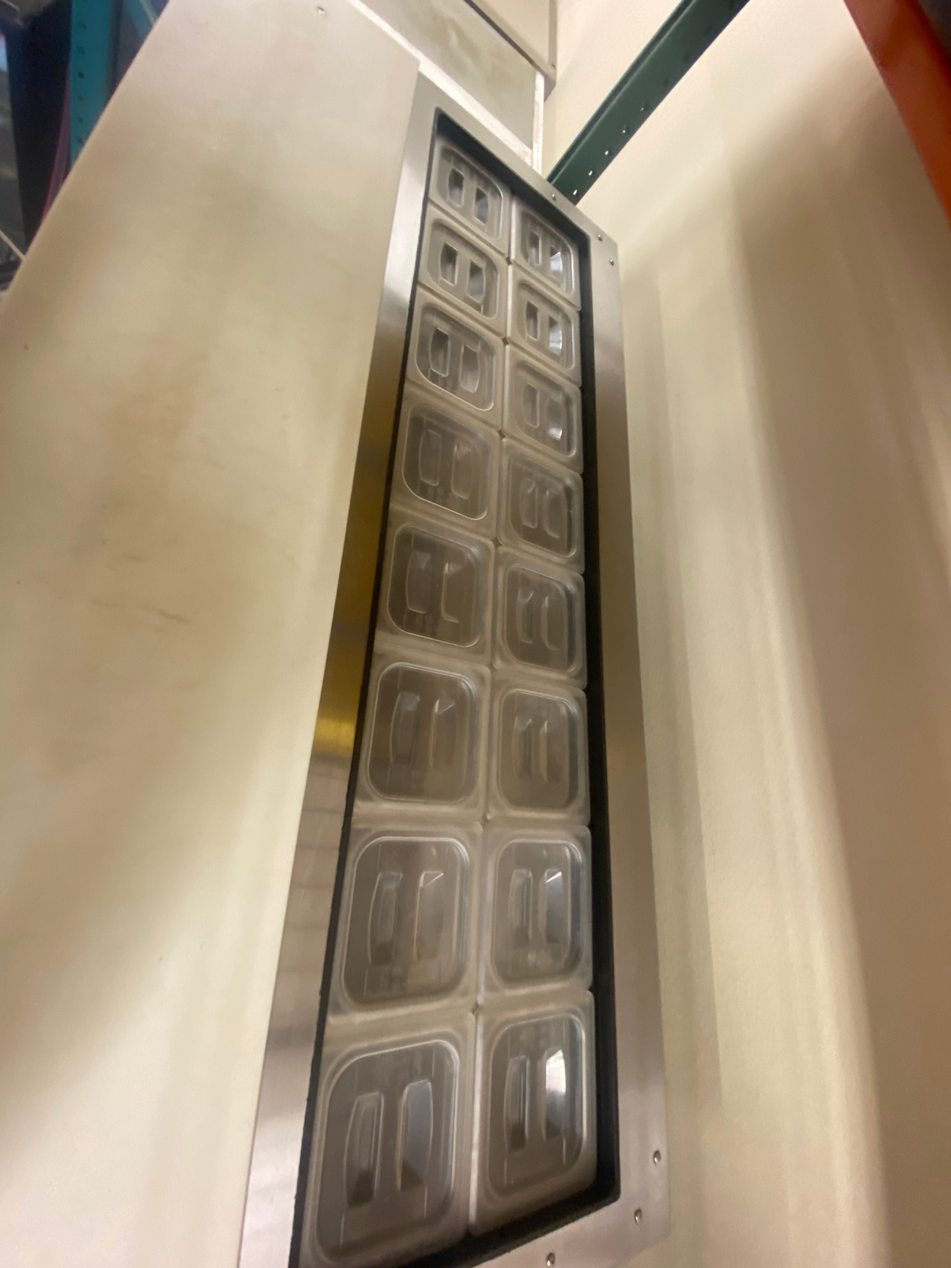 2016 TRUE Refrigerated Topping Bar Model TSSU-60-16