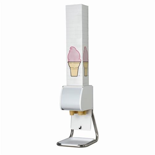 Boxed Cone Dispenser Stand