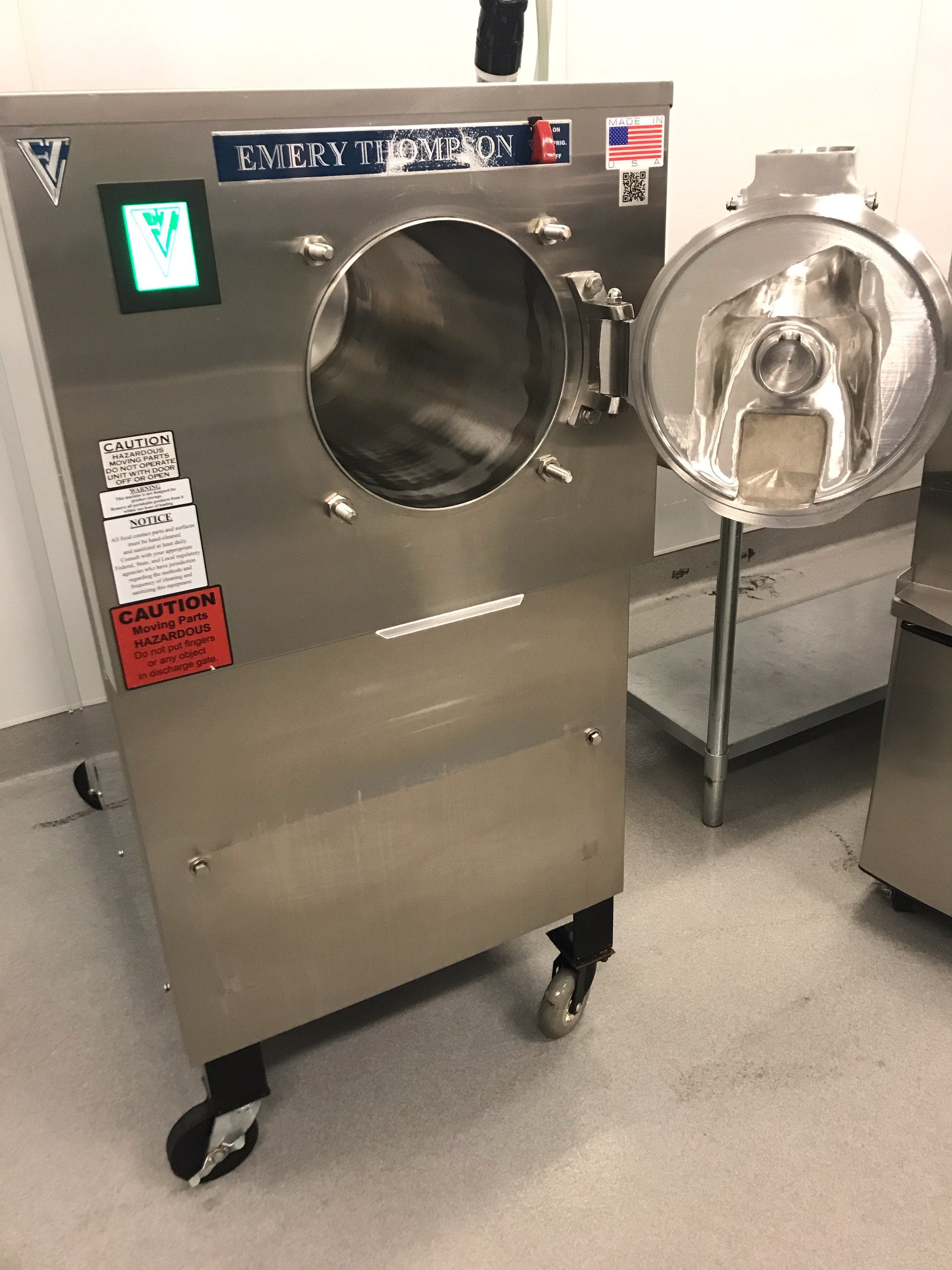 Emery Thompson 44 Quart Batch Freezer Used 3 phase water made in 2015 - Batch Freezers - TurnKeyParlor.com