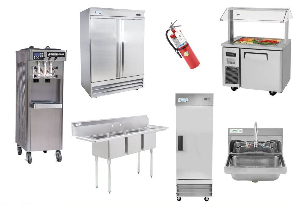 ice cream parlour equipment