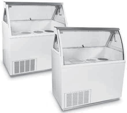 Global/Kelvinator CKDC47V Curved Front VisiDipper Ice Cream Dipping Cabinet- Dipping Cabinet -TurnKeyParlor.com