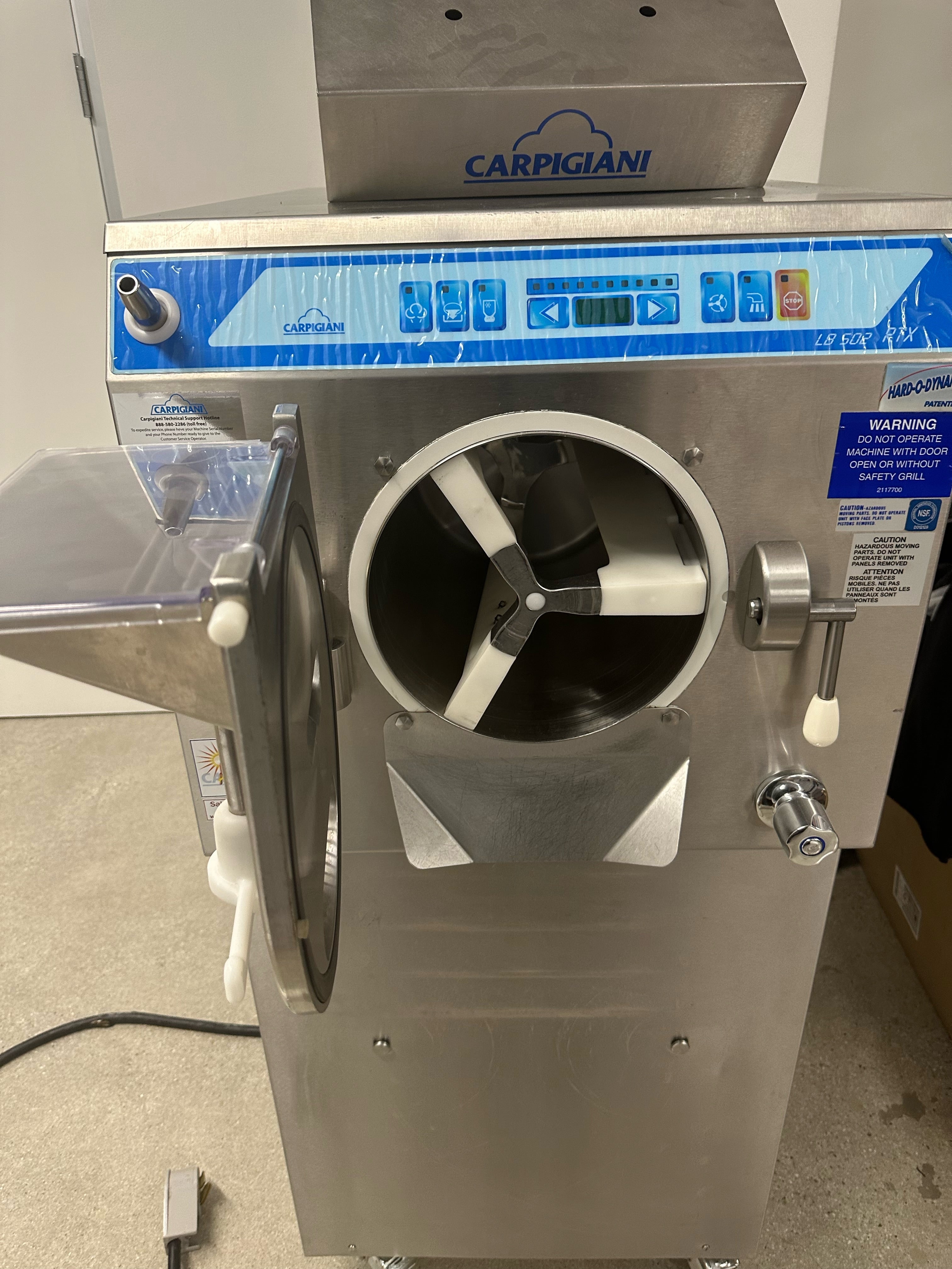 2012 Carpigiani LB-502/RTX-G Batch Freezer 3ph air