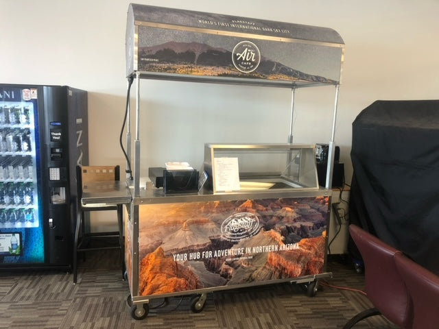 2016 C Nelson Dipping Cart with Sink and Canopy