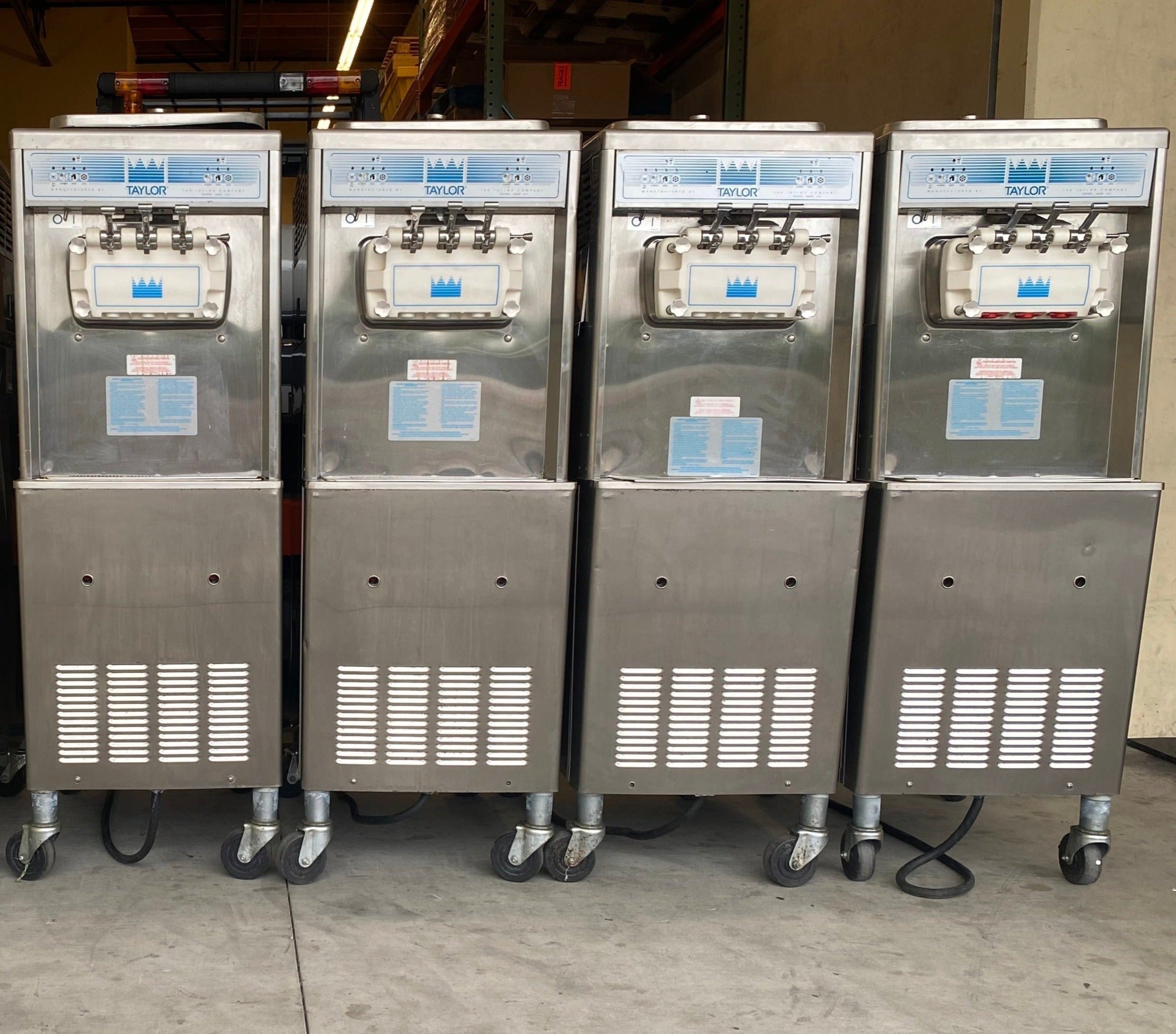 Full Froyo Store Five (4) Taylor Machines