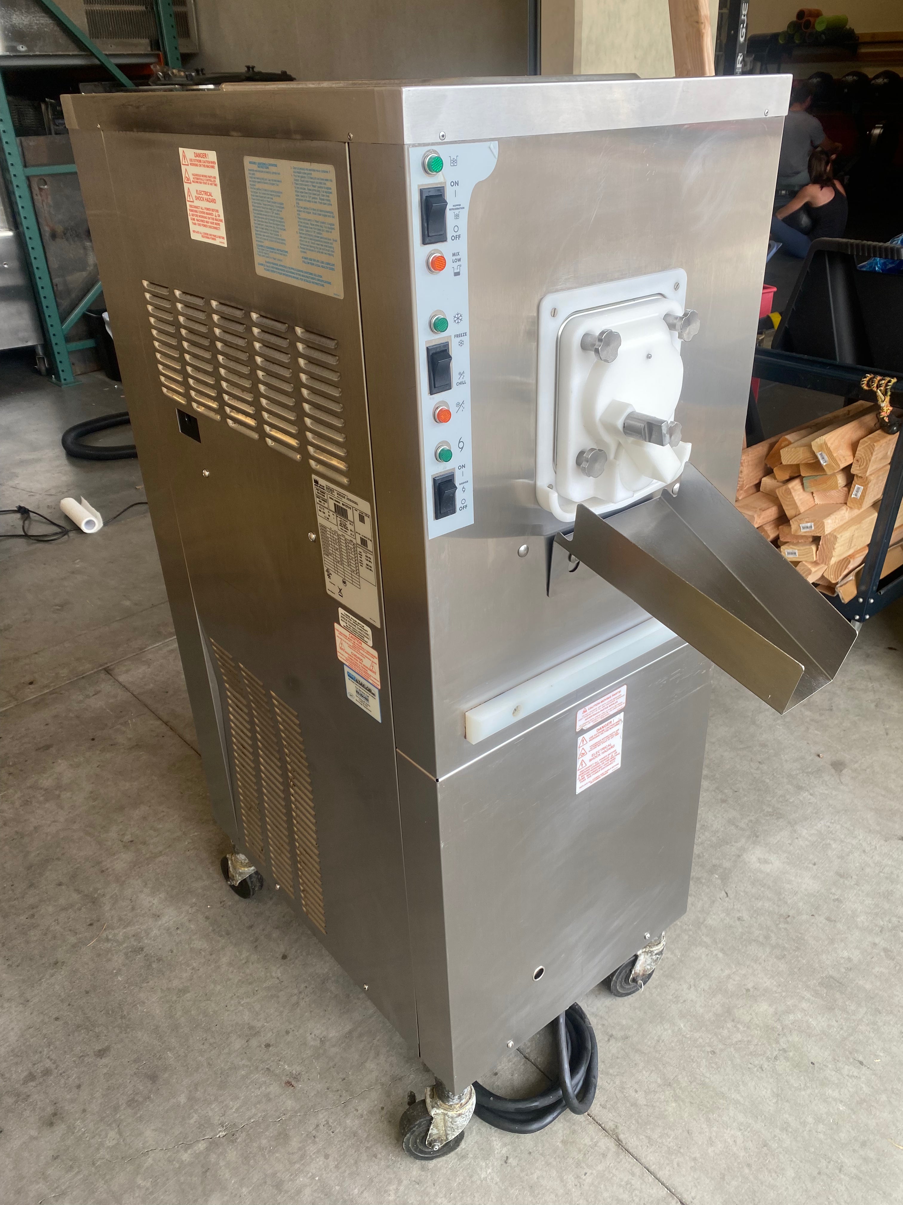 2014 Taylor C001 1ph air Continuous Custard or Ice Cream Batch Freezer