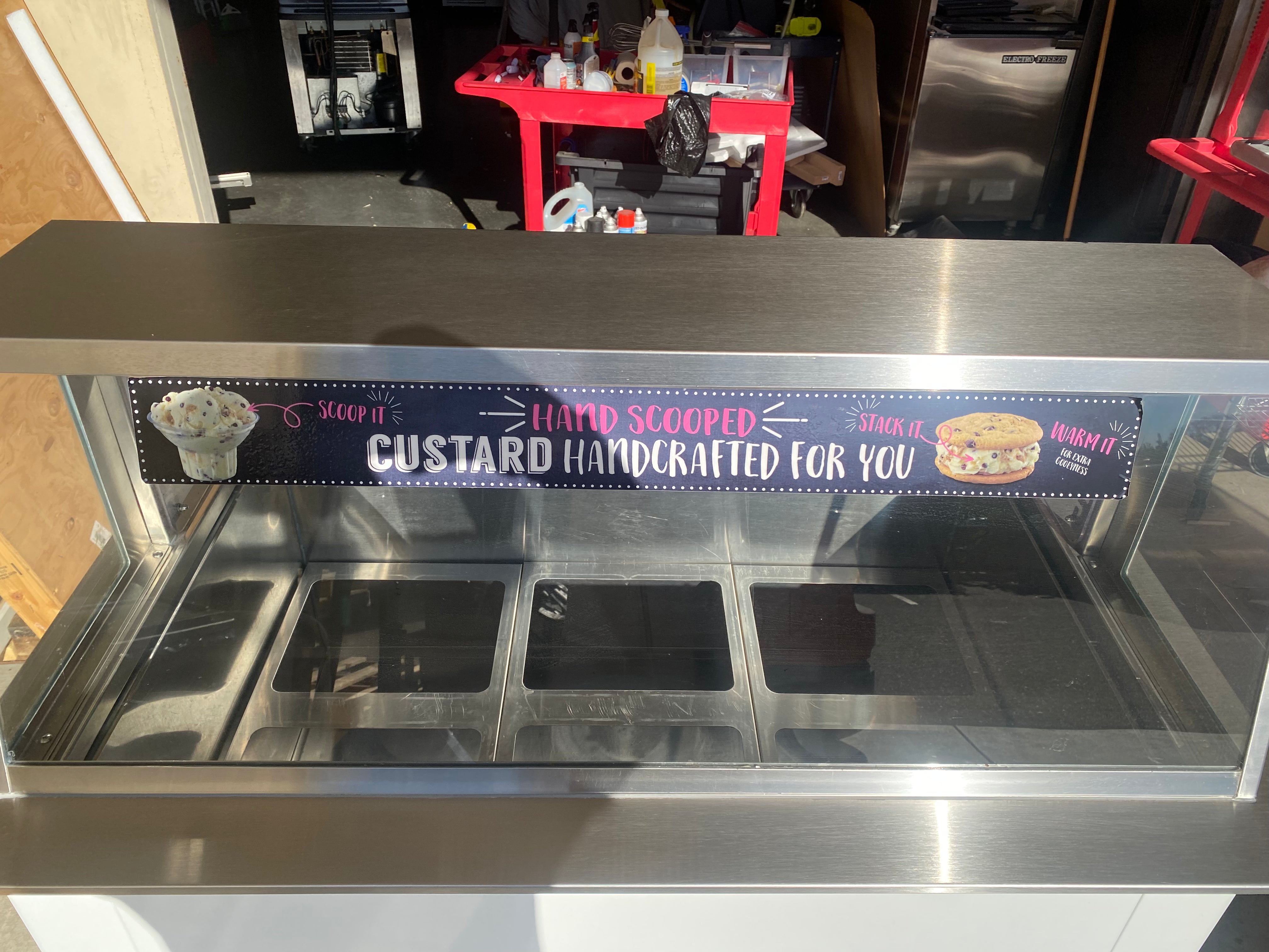 Nelson Dipping Cabinet BD6DIP-RB-W