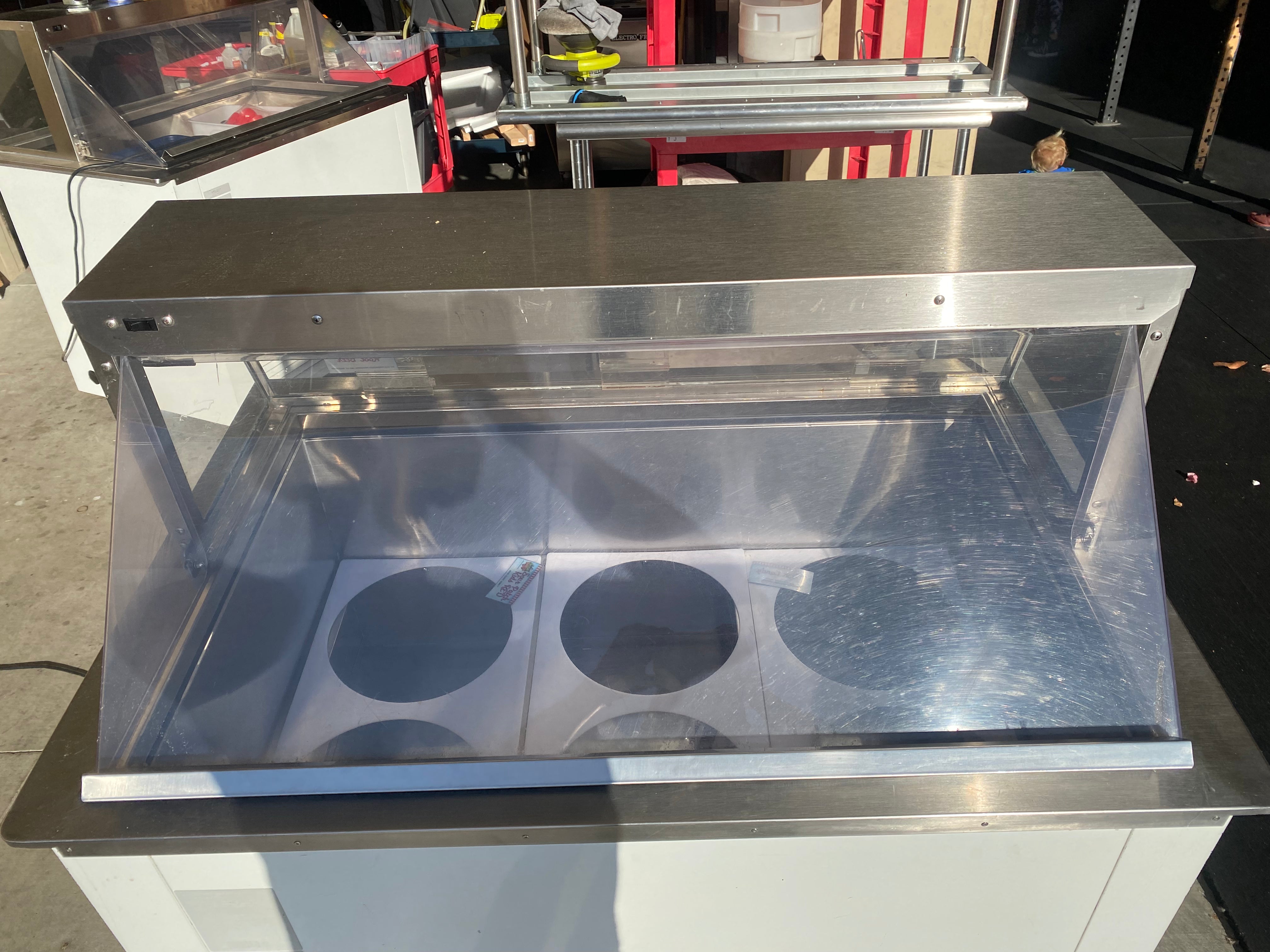 Nelson Dipping Cabinet BD6DIP-RB-W w/ Warranty