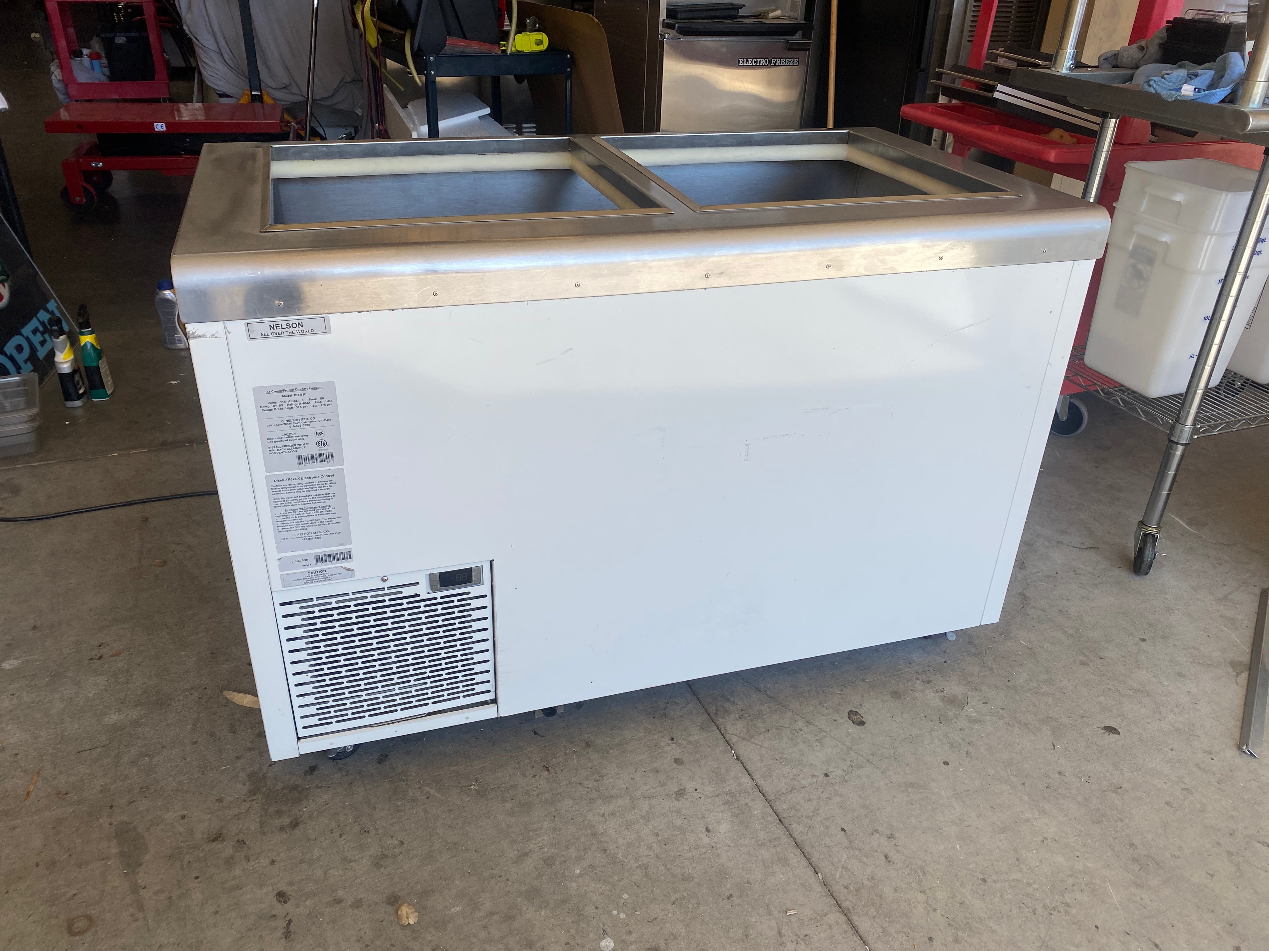 Used Nelson BD-8 Ice Cream Dessert Freezer
