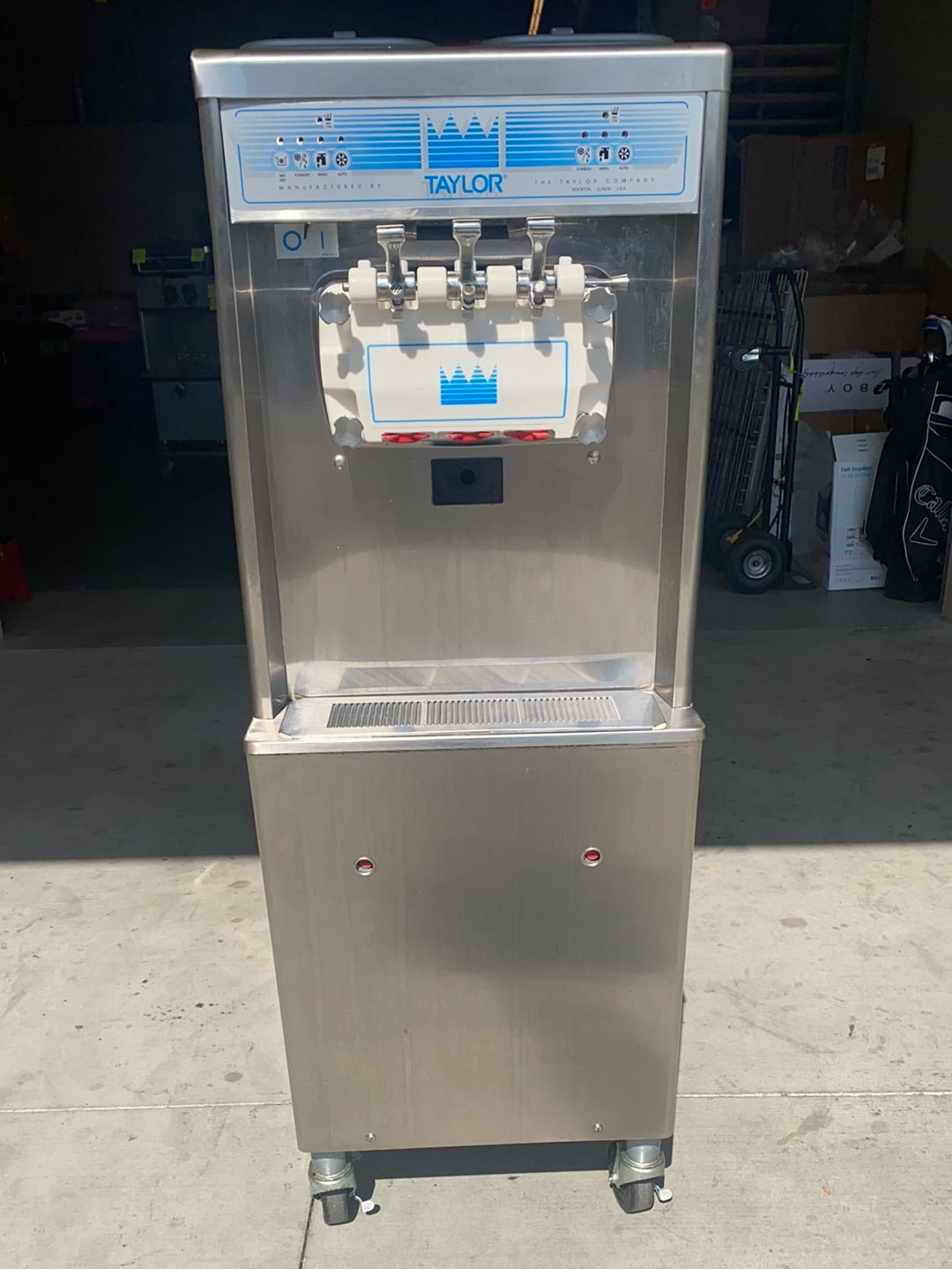 taylor water cooled soft serve