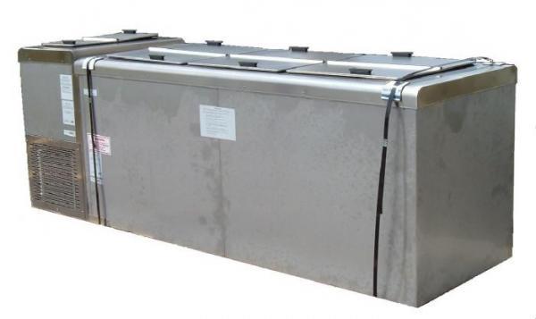 Heavy Duty Cold Plate Ice Cream Truck Freezers