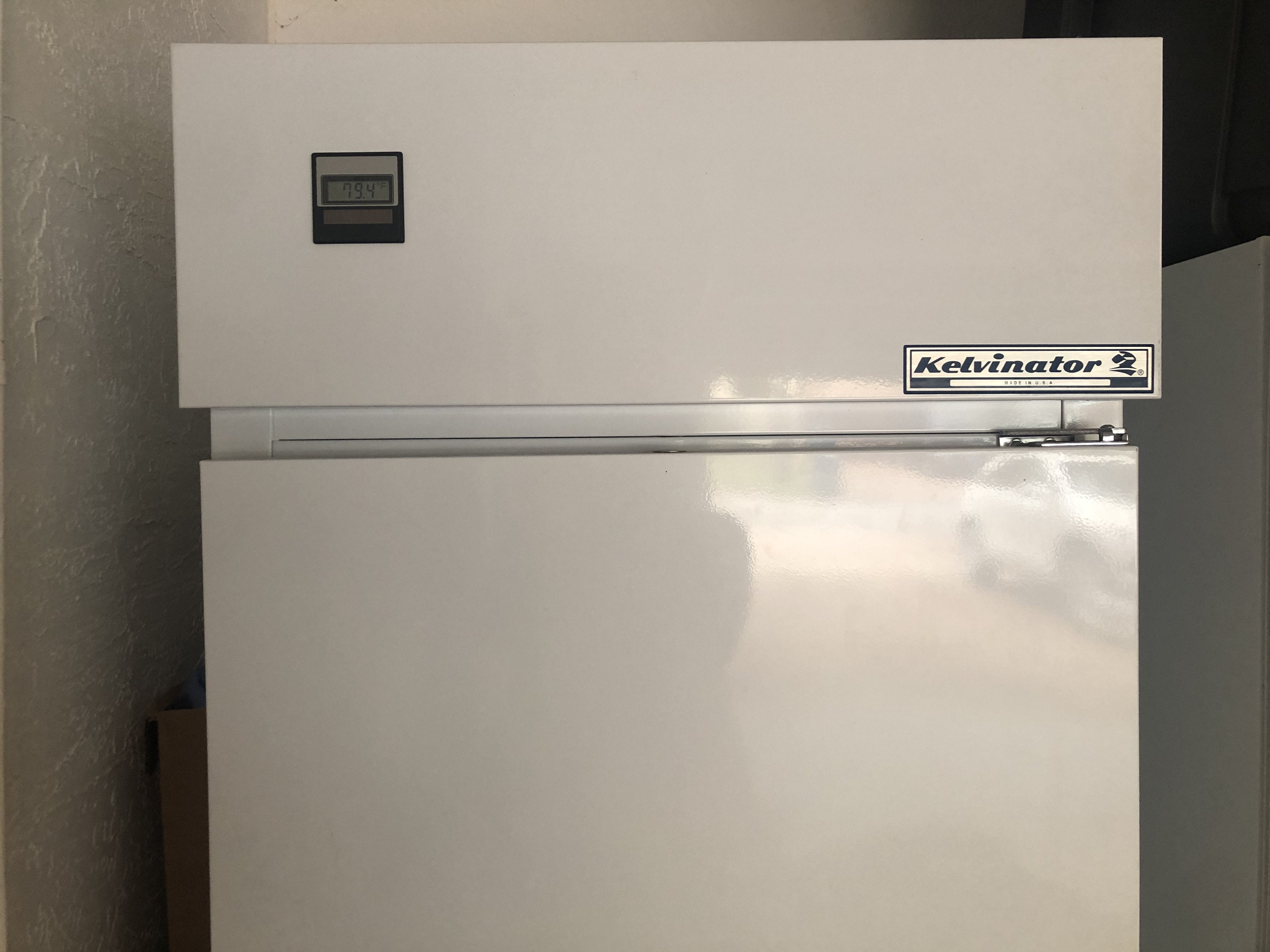 NEVER USED Single Door Upright - Global Kelvinator Hardening Cabinet