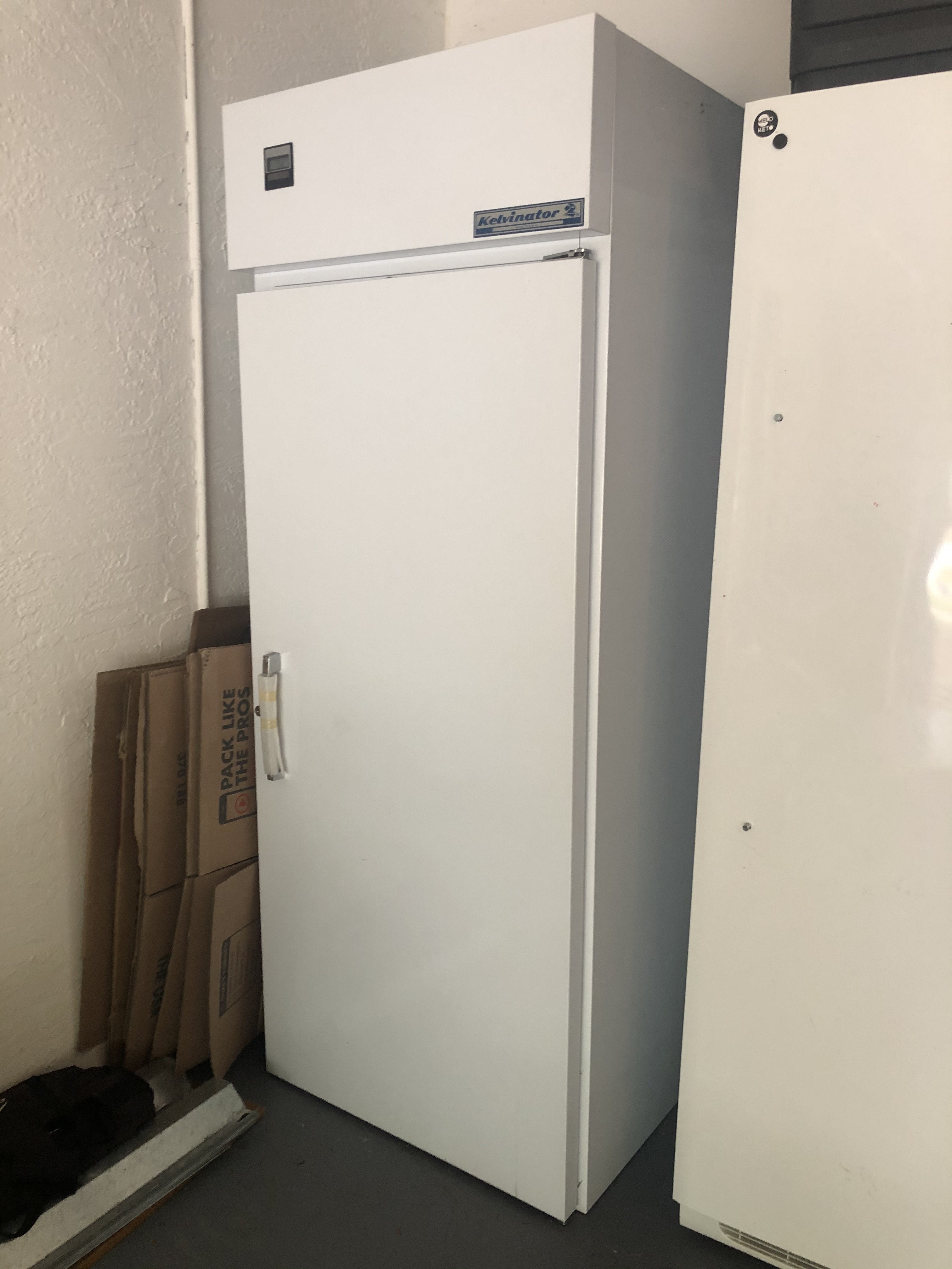 NEVER USED Single Door Upright - Global Kelvinator Hardening Cabinet