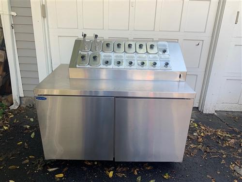 Norlake ZR152 Ice Cream Topping Bar Refrigerator